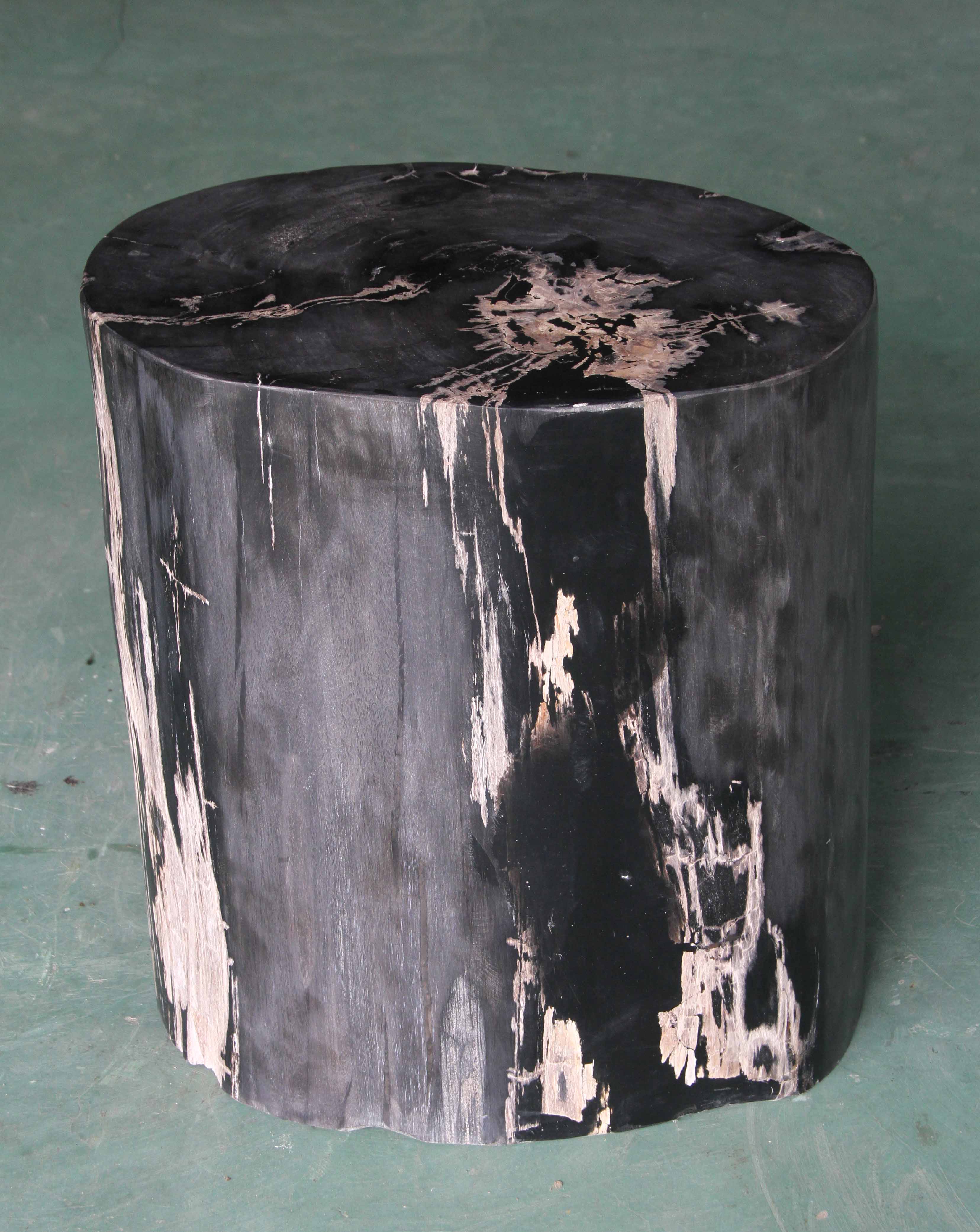 Petrified Wood Log Stool 16"x 12"x 18"H -PFST0742/19 - Image 6
