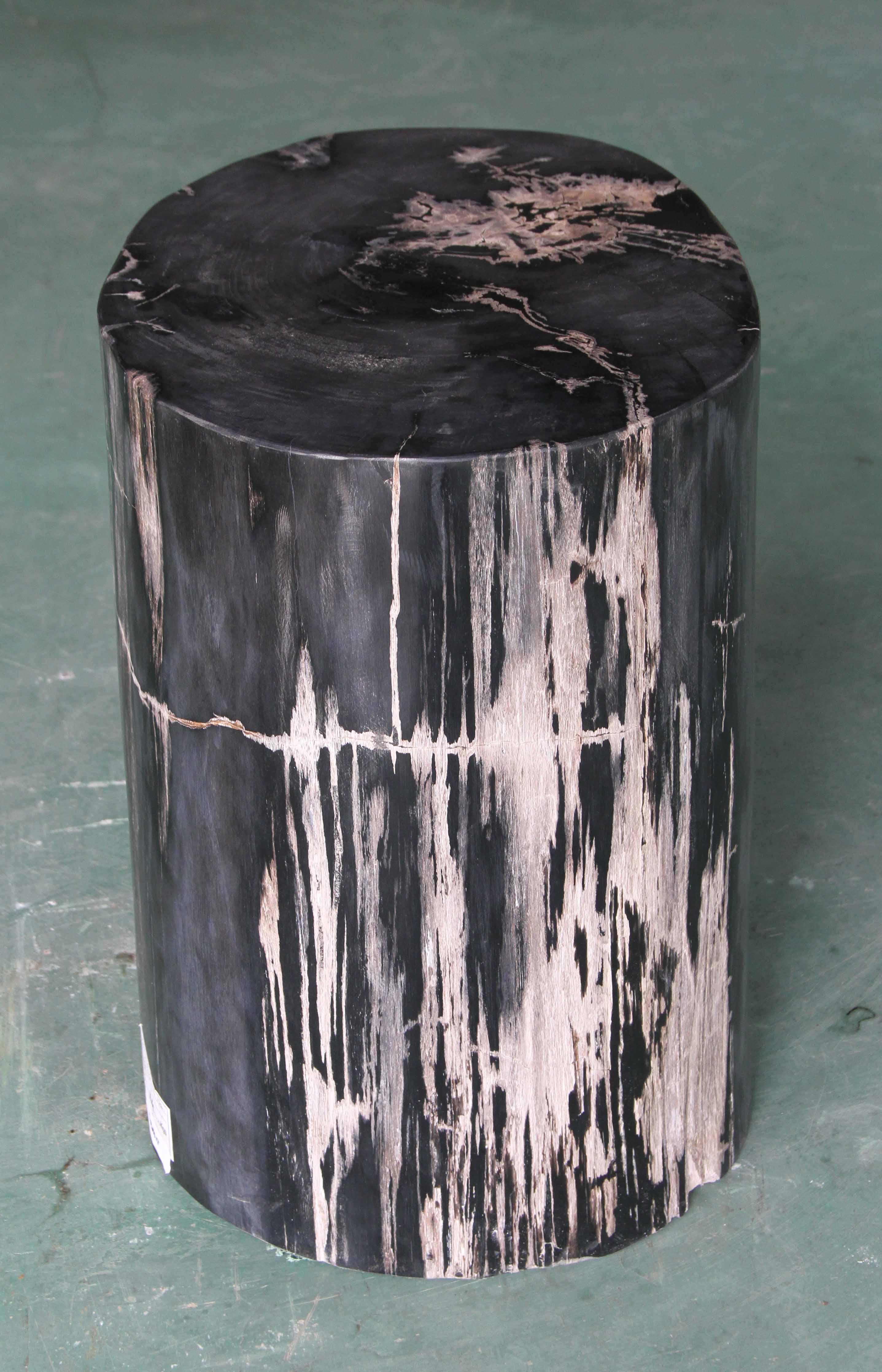 Petrified Wood Log Stool 16"x 12"x 18"H -PFST0742/19 - Image 8