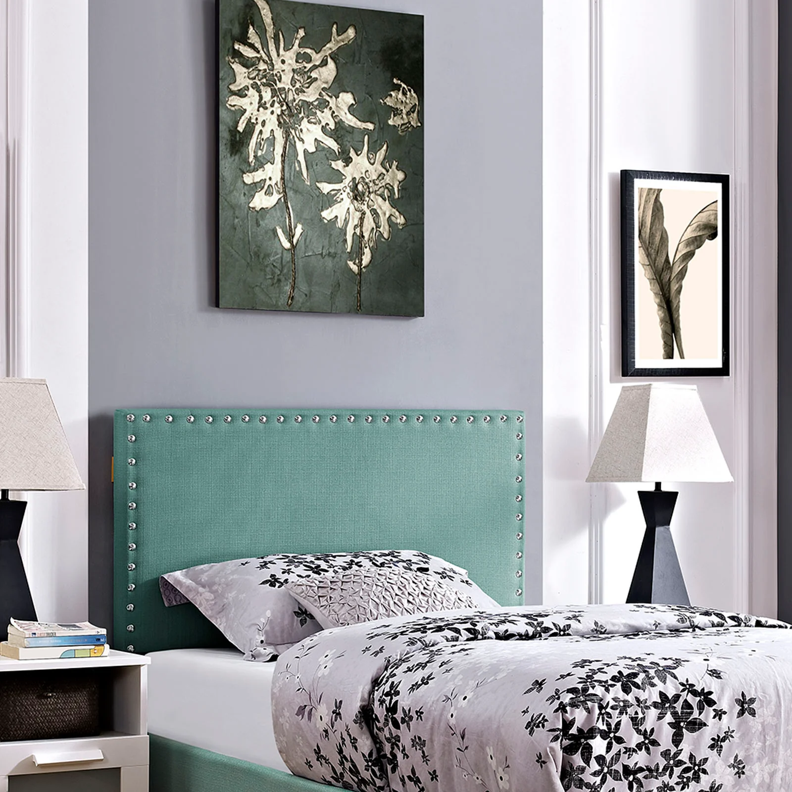 Phoebe Twin Upholstered Fabric Headboard By Modway - MOD-5382 - Image 6