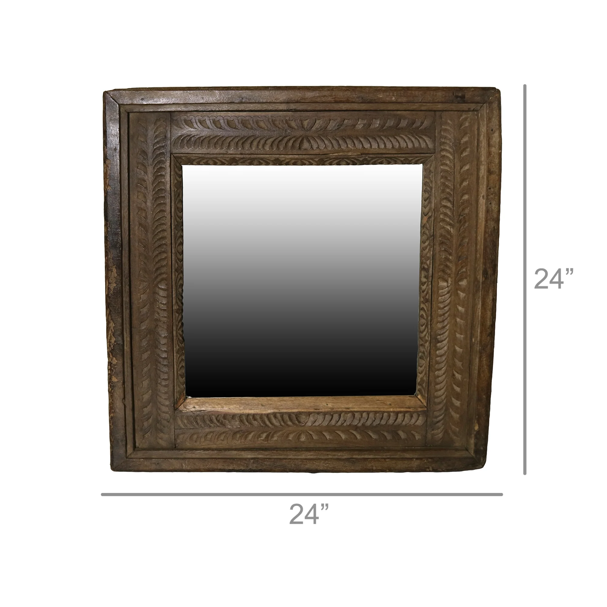Pierson Wood FraMedium Mirror By HomArt - Image 5