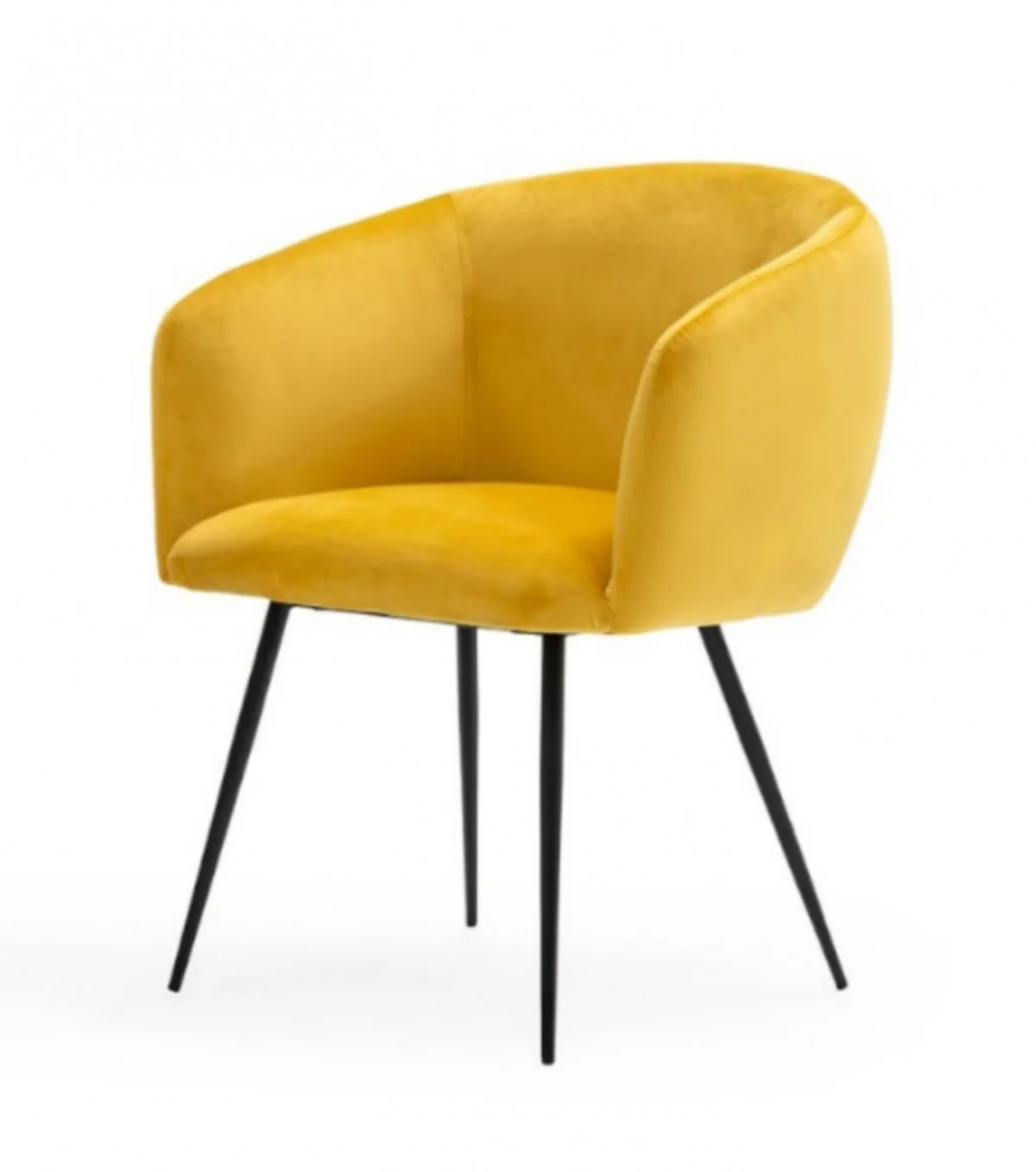 Pink Velvet Modern Dining Chair By Homeroots - Image 5