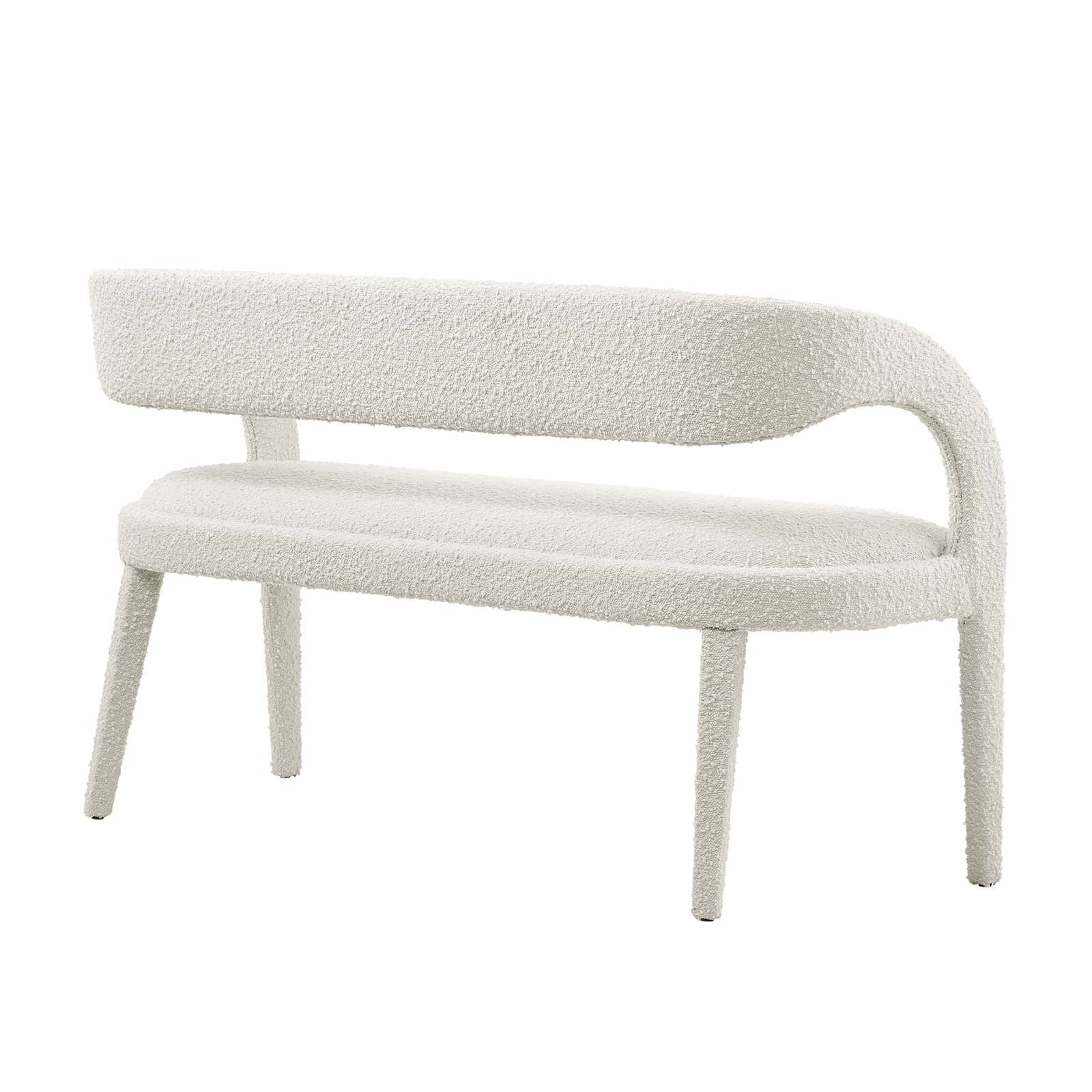 Pinnacle Boucle Fabric Accent Bench By Modway - EEI-6571 - Image 11