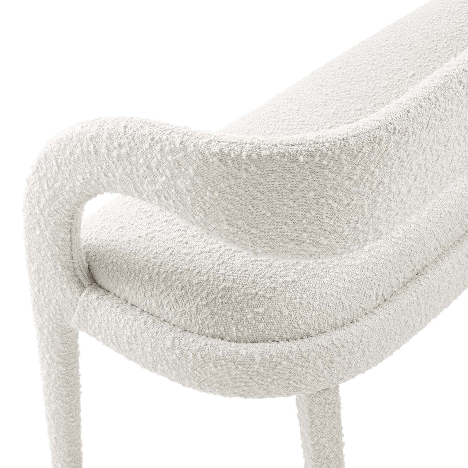 Pinnacle Boucle Fabric Accent Bench By Modway - EEI-6571 - Image 13