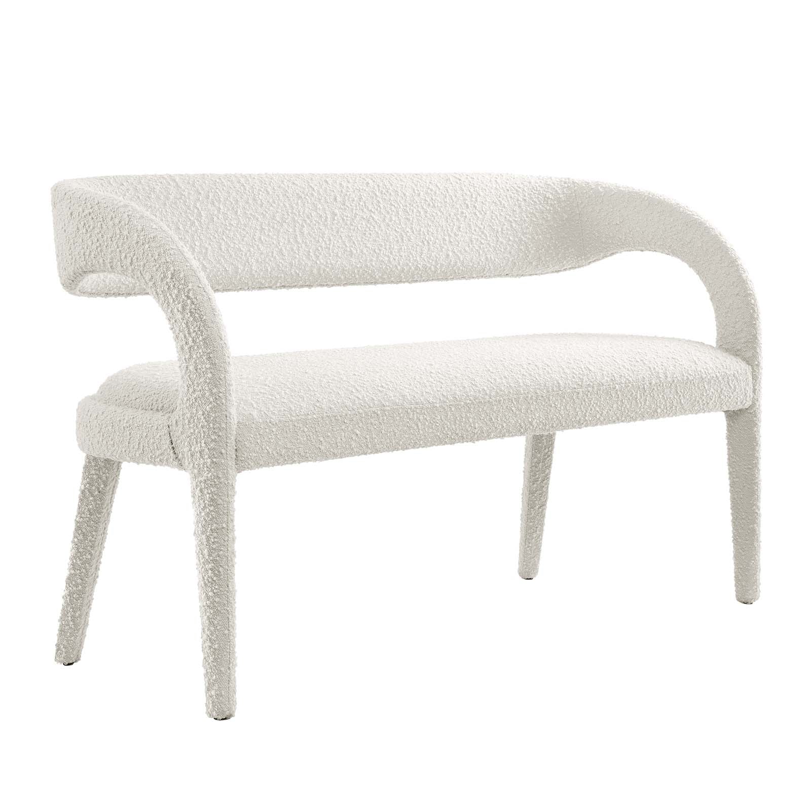 Pinnacle Boucle Fabric Accent Bench By Modway - EEI-6571 - Image 9