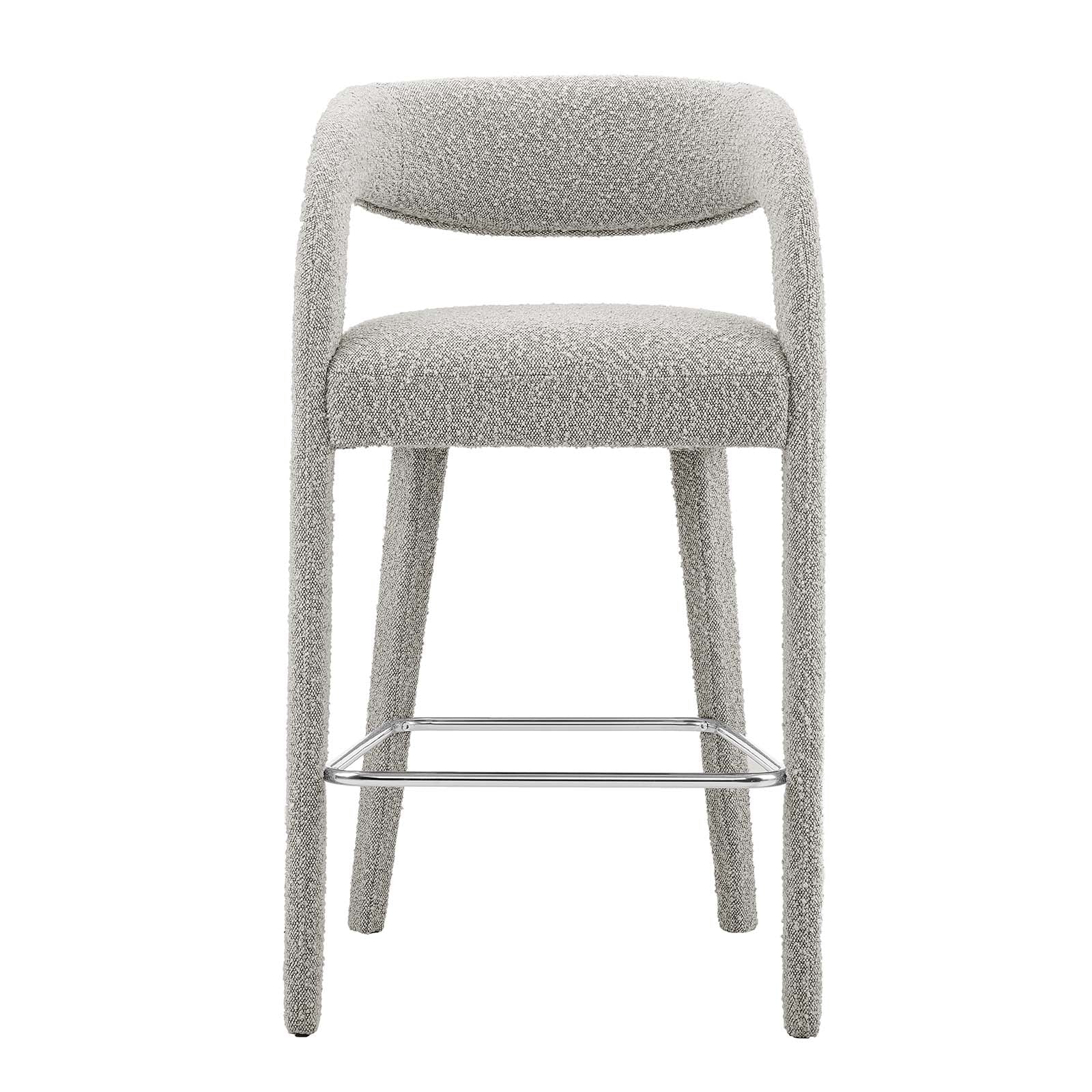Pinnacle Boucle Upholstered Bar Stool Set of Two By Modway - EEI-6568 - Image 23