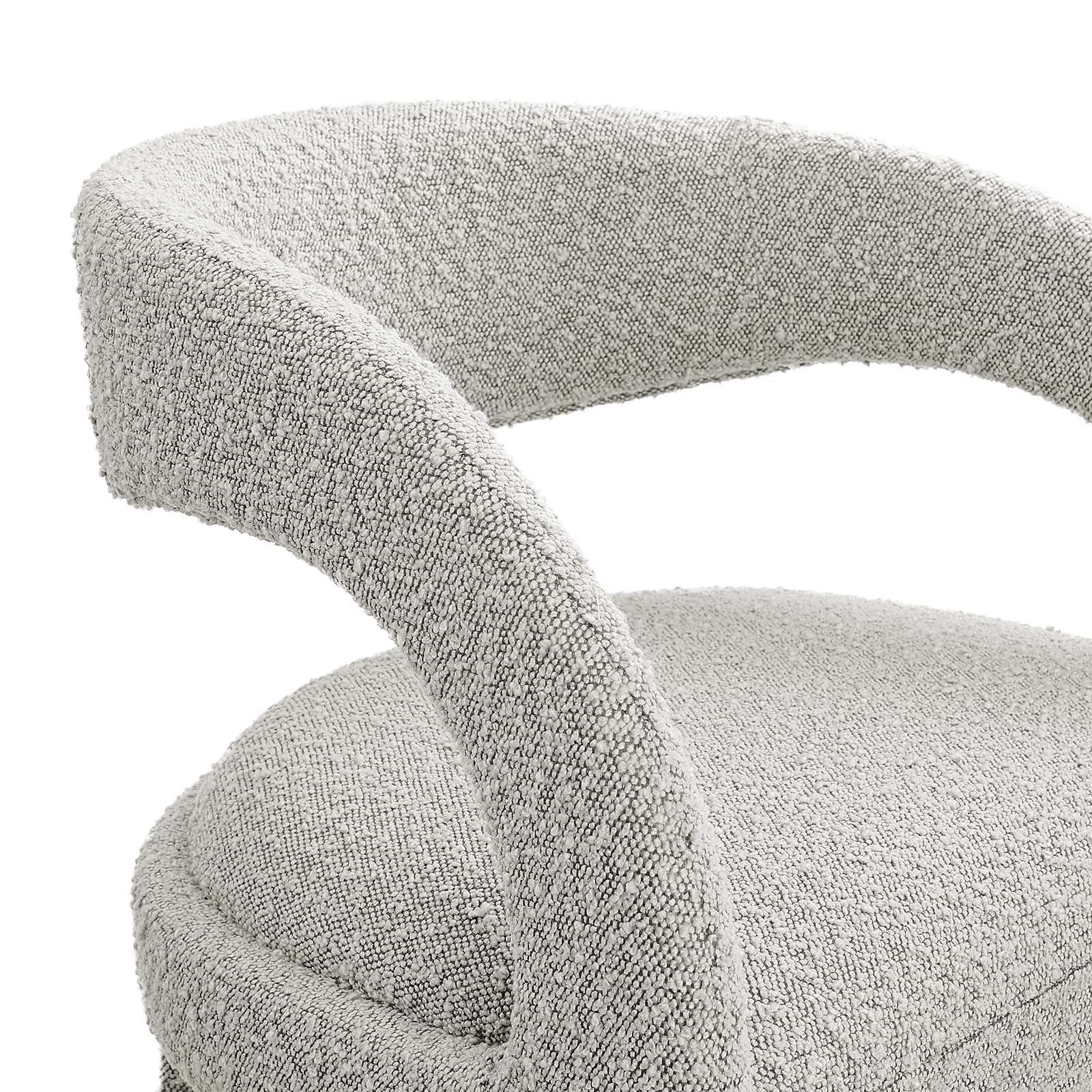 Pinnacle Boucle Upholstered Bar Stool Set of Two By Modway - EEI-6568 - Image 24