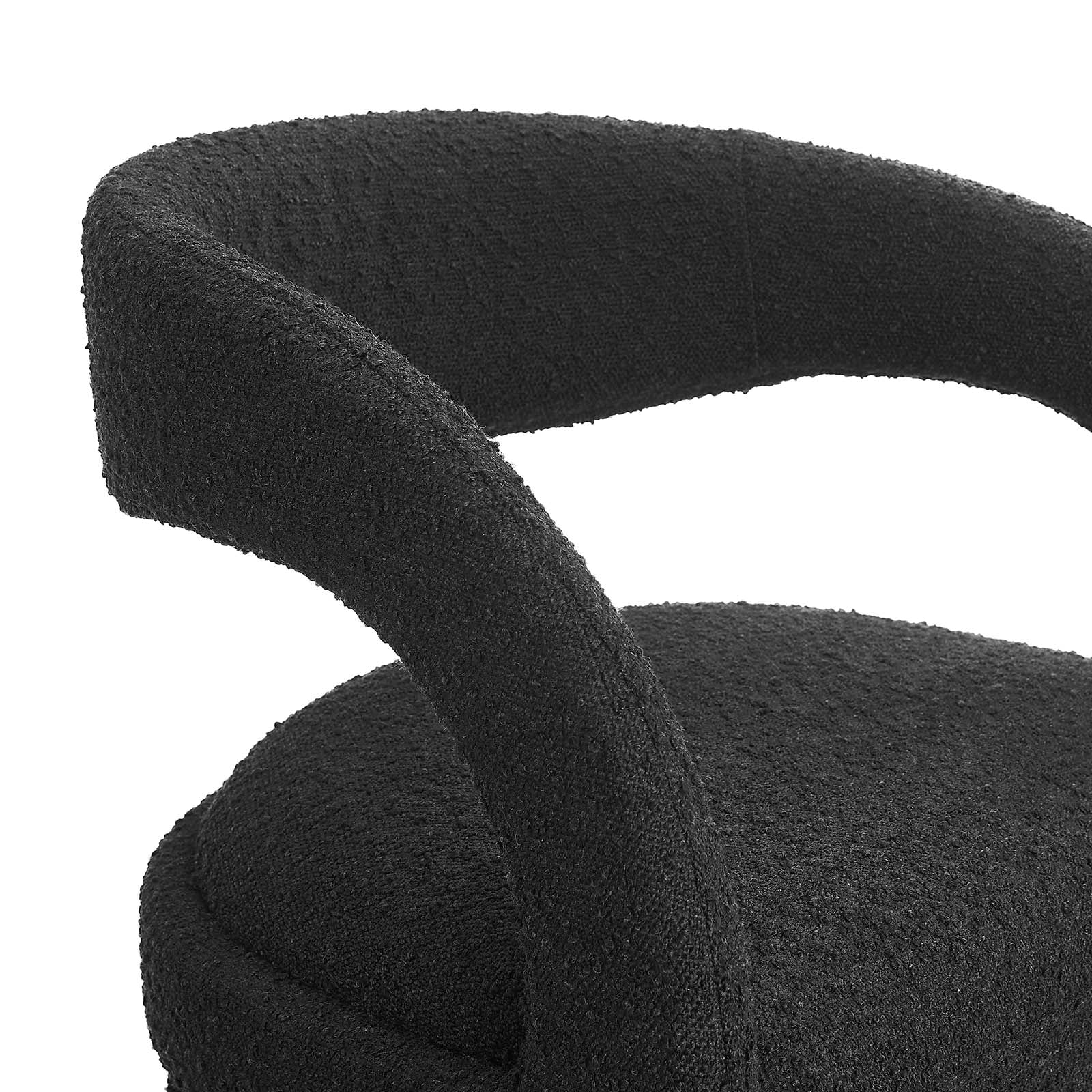 Pinnacle Boucle Upholstered Bar Stool Set of Two By Modway - EEI-6568 - Image 6