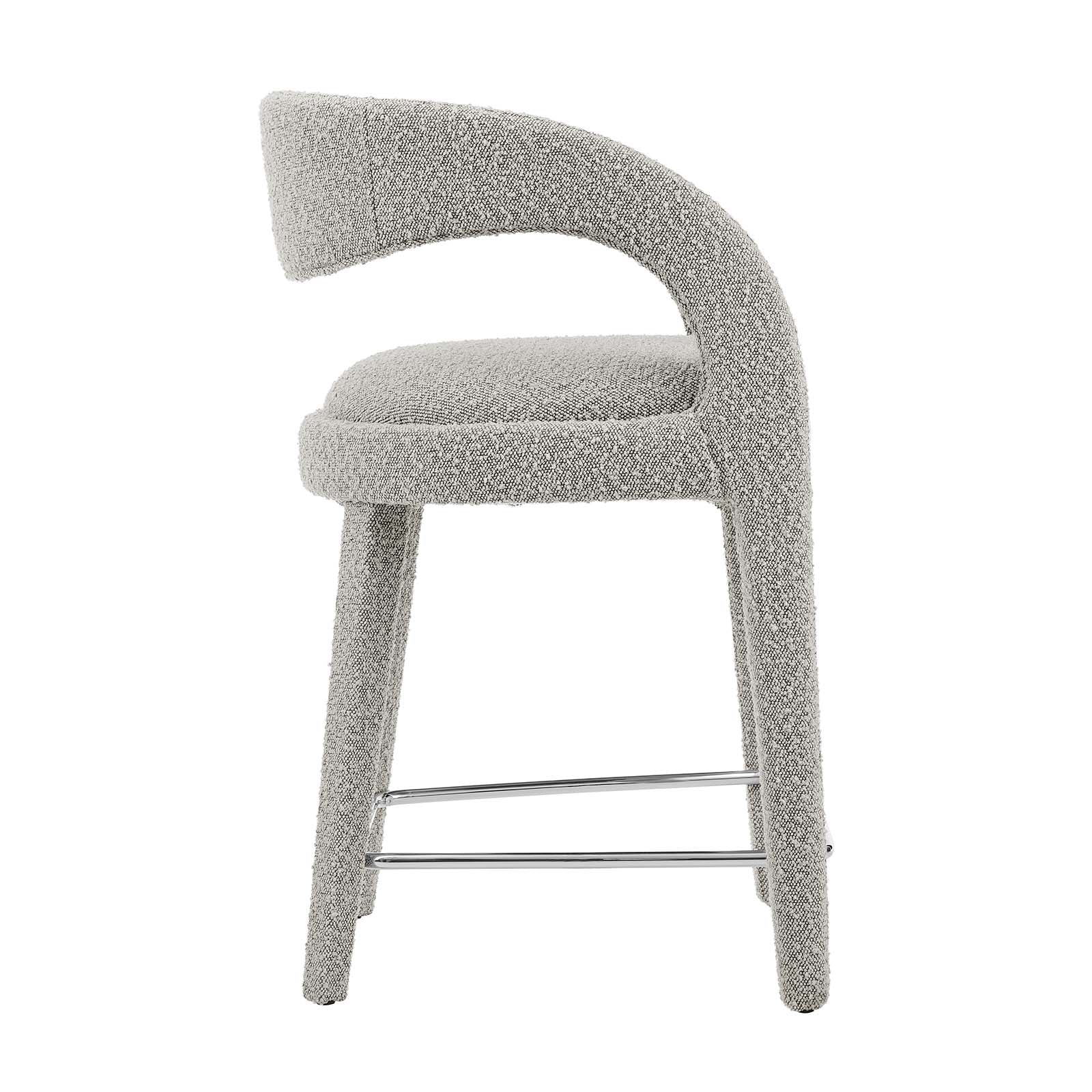 Pinnacle Boucle Upholstered Counter Stool Set of Two By Modway - EEI-6565 - Image 21