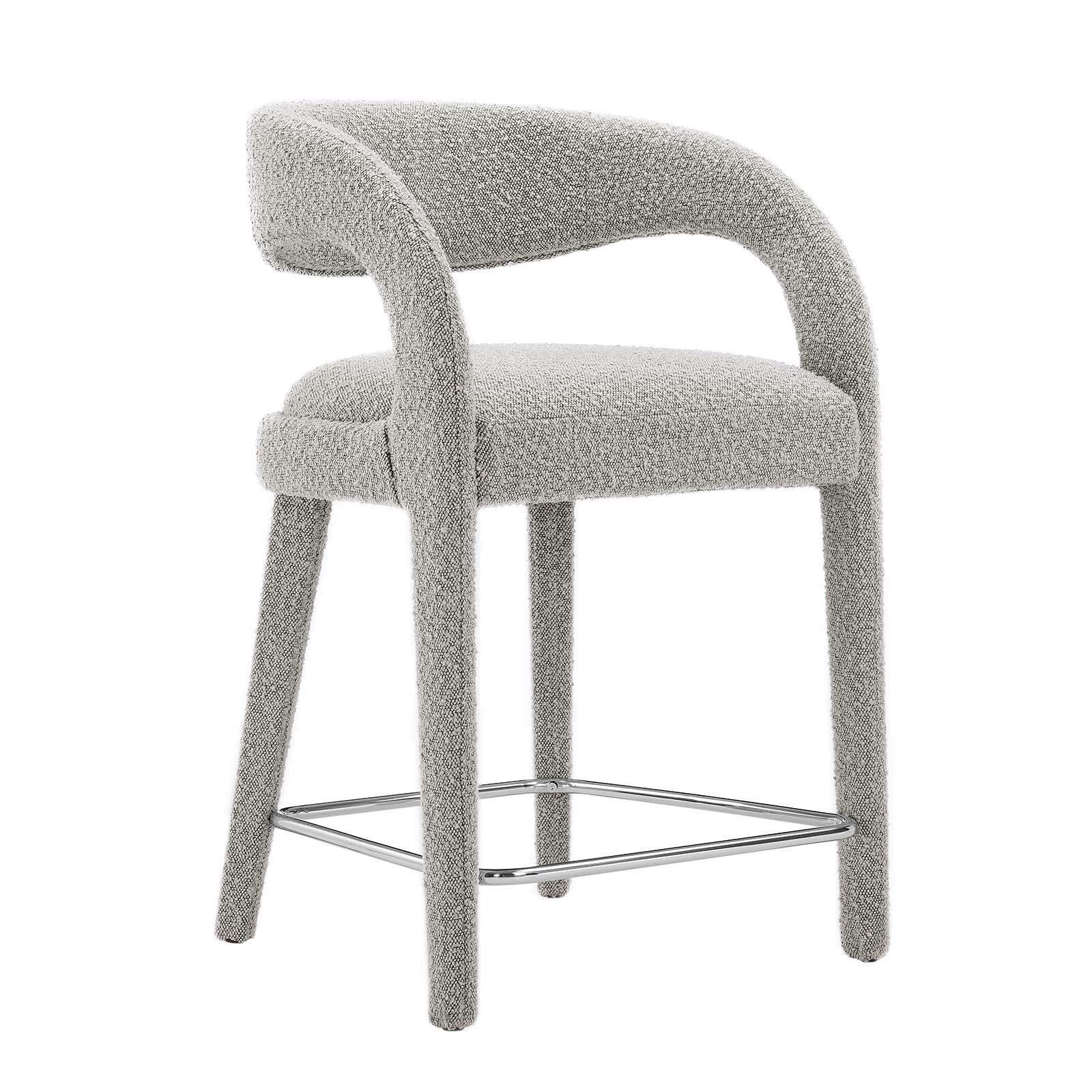 Pinnacle Boucle Upholstered Counter Stool Set of Two By Modway - EEI-6565 - Image 25