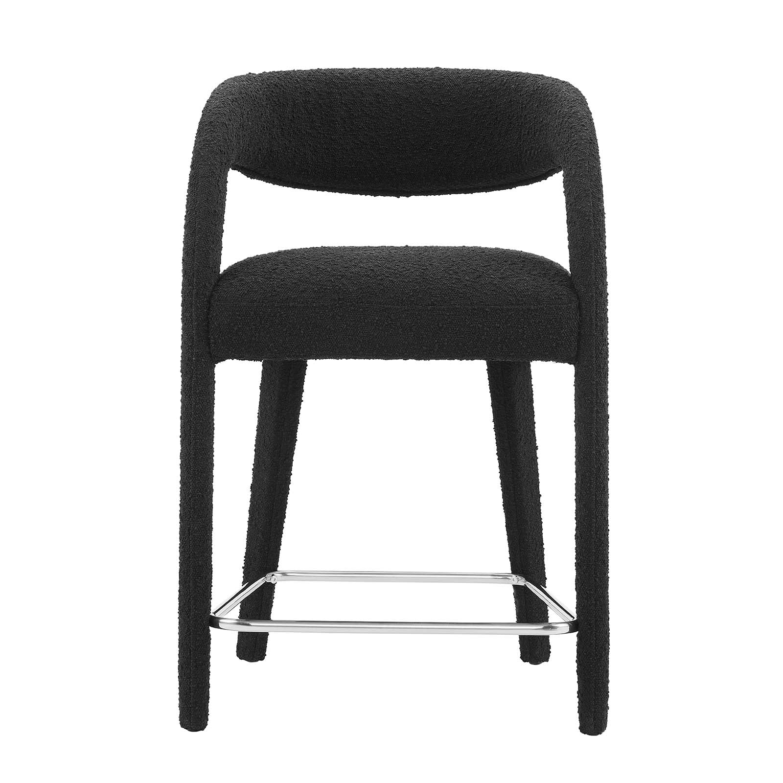 Pinnacle Boucle Upholstered Counter Stool Set of Two By Modway - EEI-6565 - Image 5