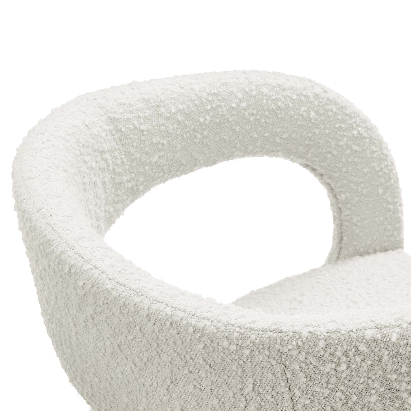Pinnacle Boucle Upholstered Dining Chair Set of Two By Modway - EEI-6562 - Image 15