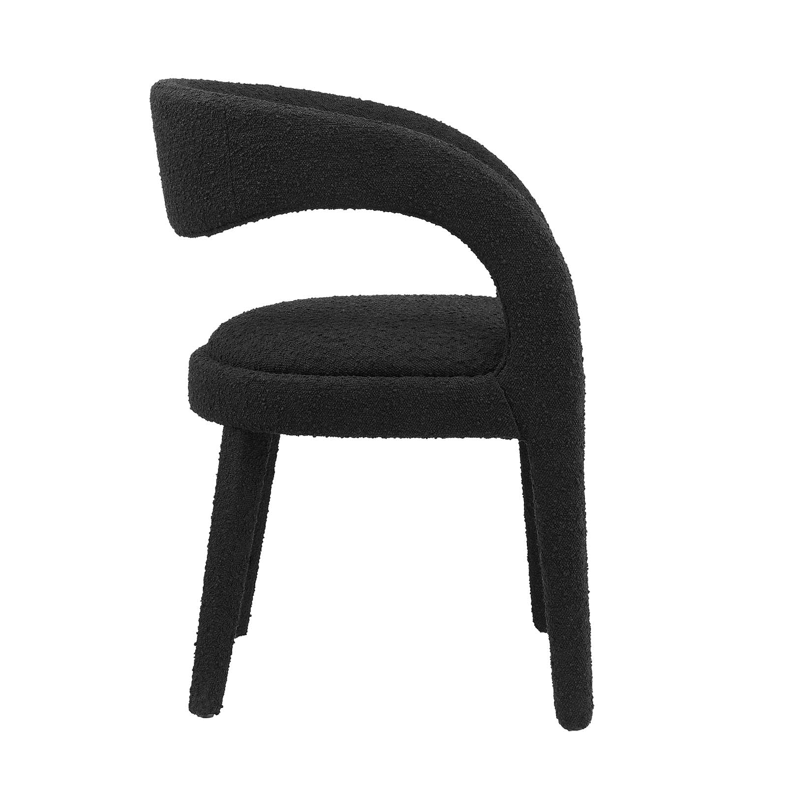 Pinnacle Boucle Upholstered Dining Chair Set of Two By Modway - EEI-6562 - Image 3