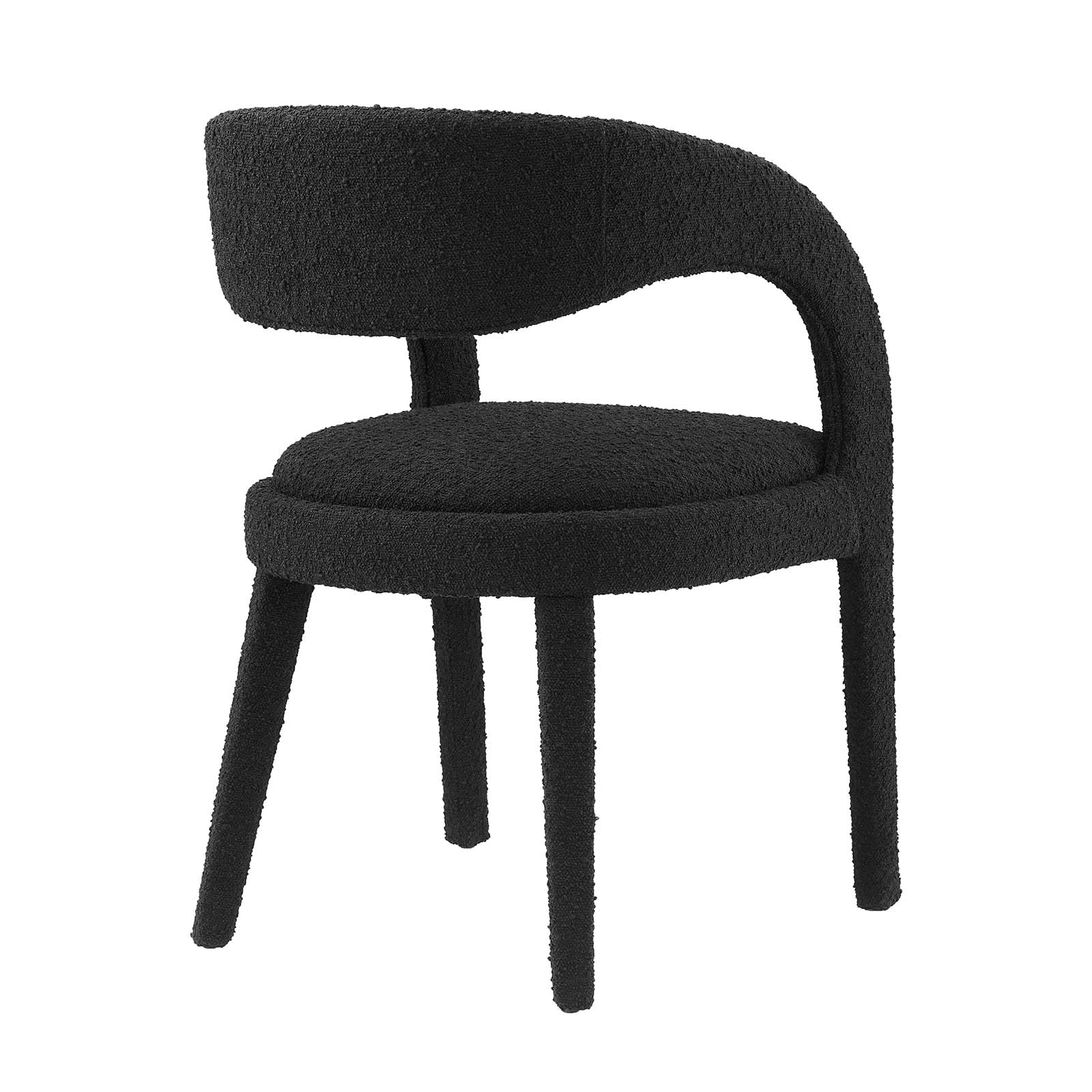 Pinnacle Boucle Upholstered Dining Chair Set of Two By Modway - EEI-6562 - Image 4