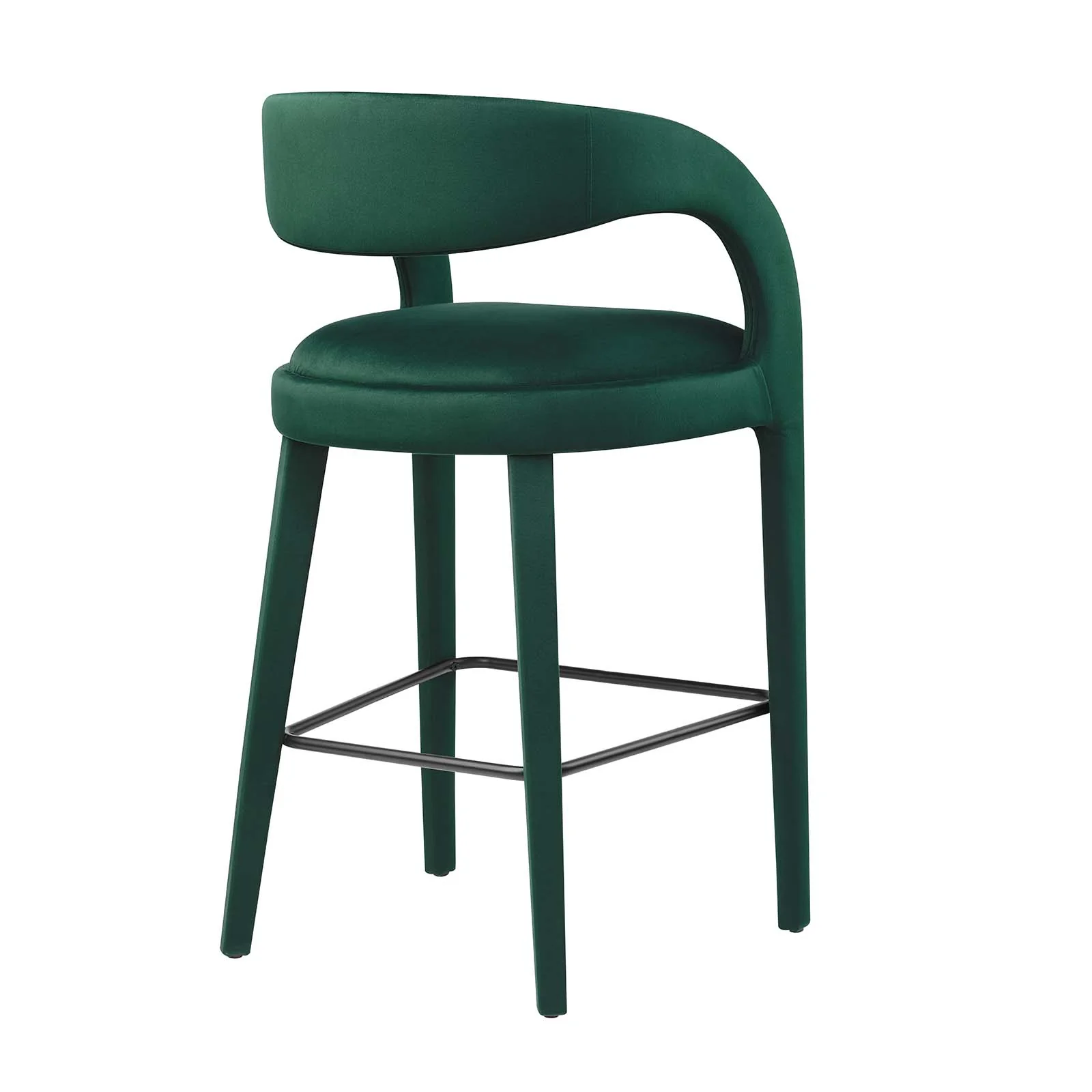 Pinnacle Performance Velvet Bar Stool Set of Two By Modway - EEI-6569 - Image 13