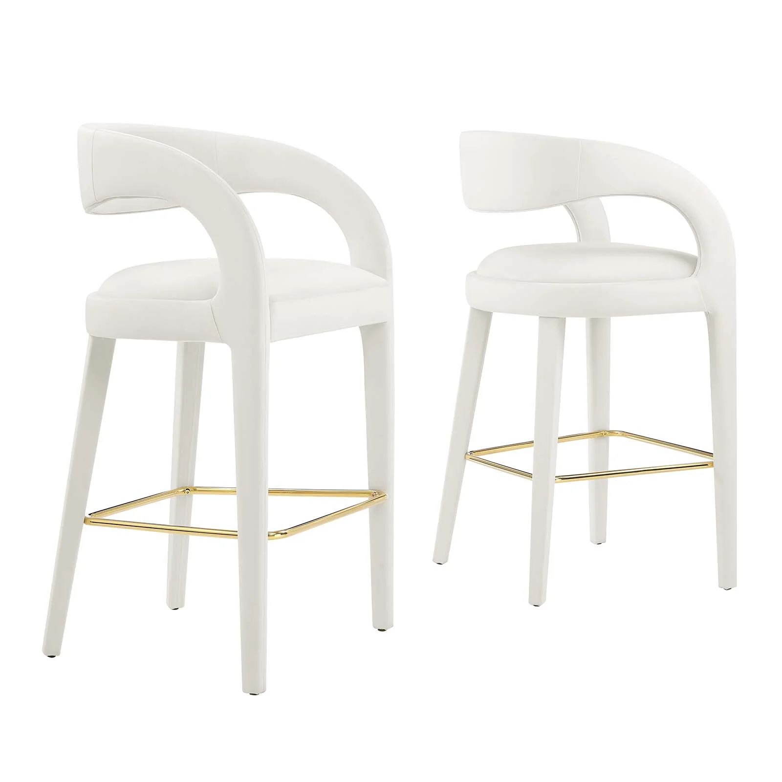 Pinnacle Performance Velvet Bar Stool Set of Two By Modway - EEI-6569 - Image 28
