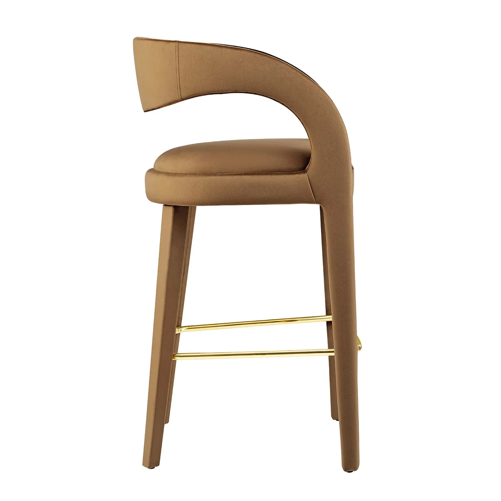 Pinnacle Performance Velvet Bar Stool Set of Two By Modway - EEI-6569 - Image 3