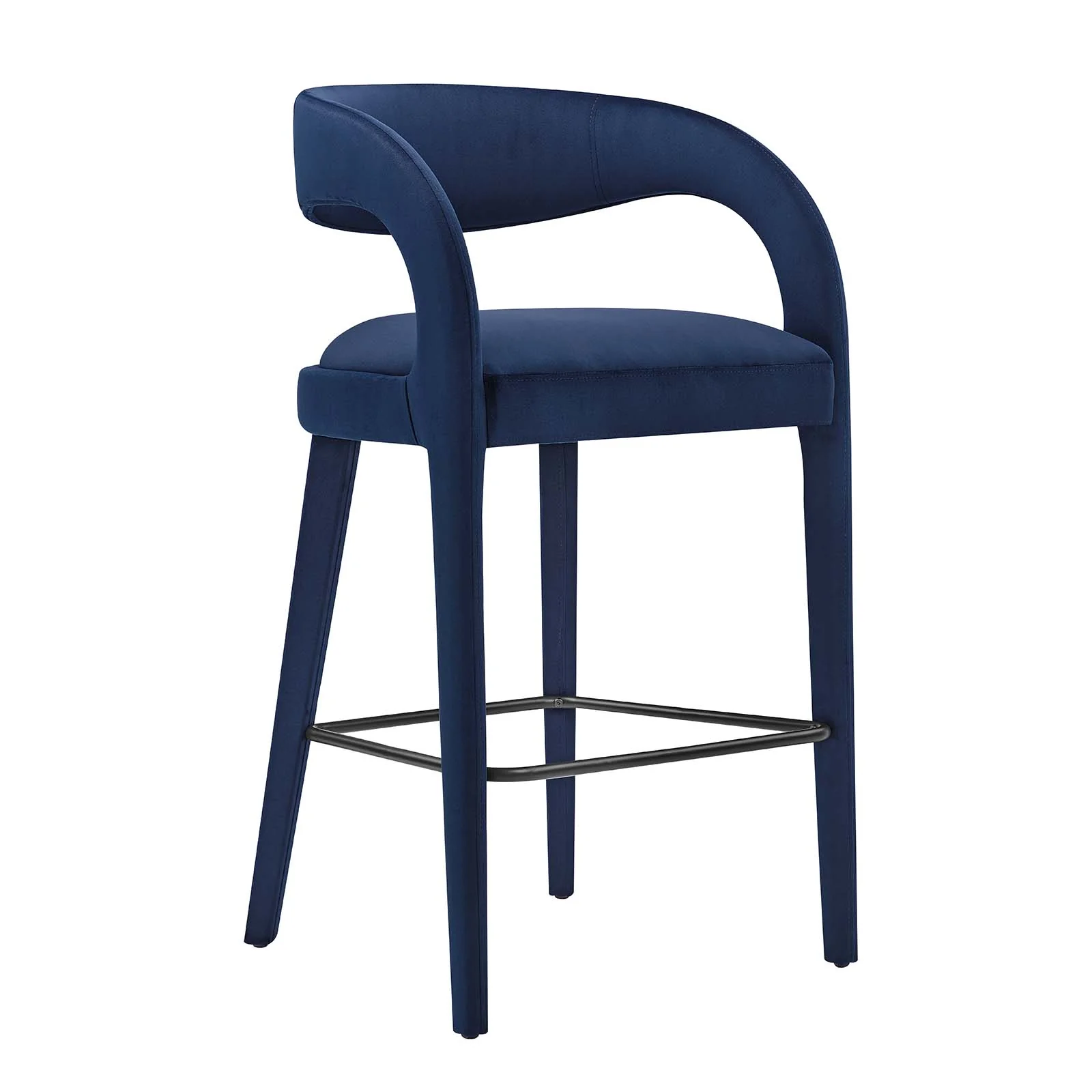 Pinnacle Performance Velvet Bar Stool Set of Two By Modway - EEI-6569 - Image 43
