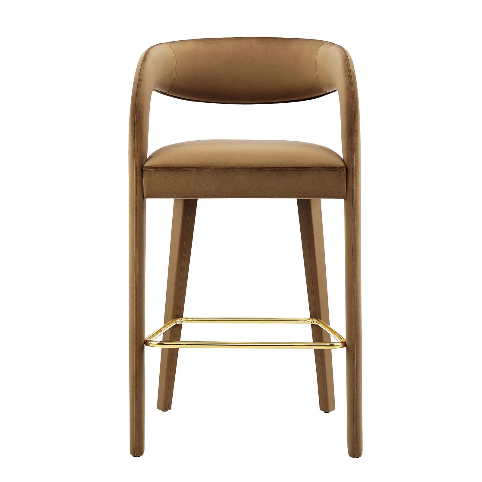 Pinnacle Performance Velvet Bar Stool Set of Two By Modway - EEI-6569 - Image 5