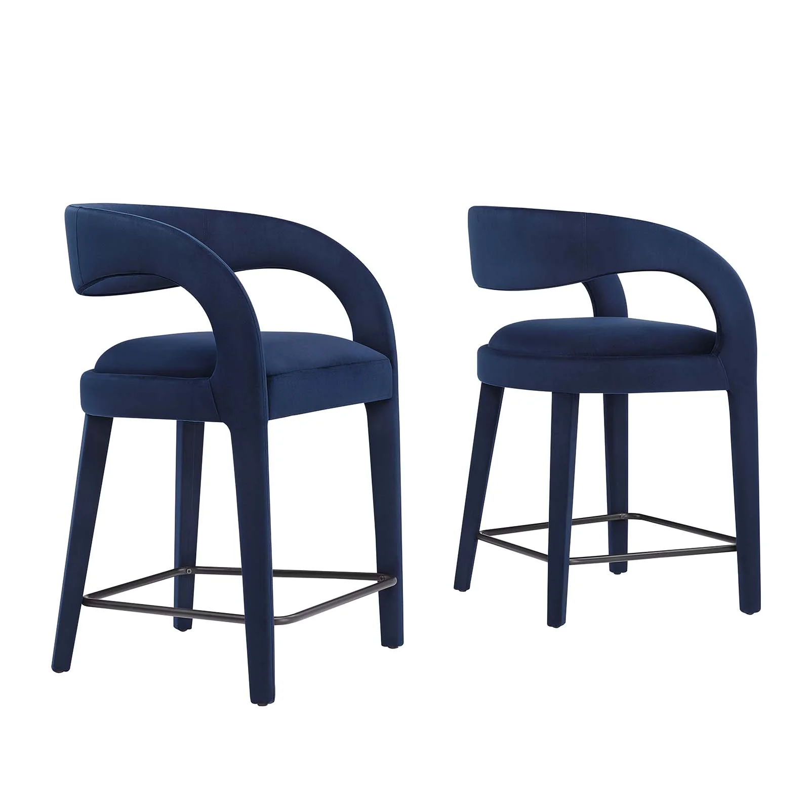 Pinnacle Performance Velvet Counter Stool Set of Two By Modway - EEI-6566 - Image 37