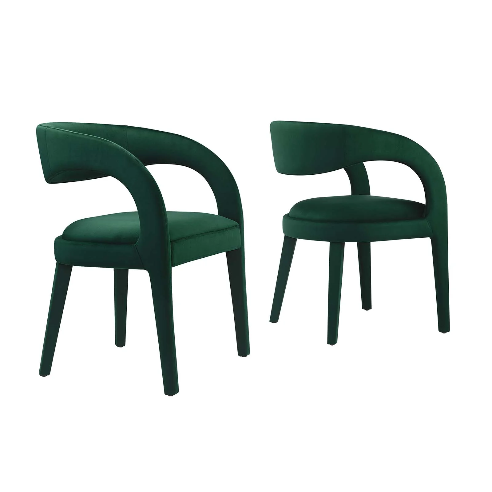 Pinnacle Performance Velvet Dining Chair Set of Two By Modway - EEI-6563 - Image 10