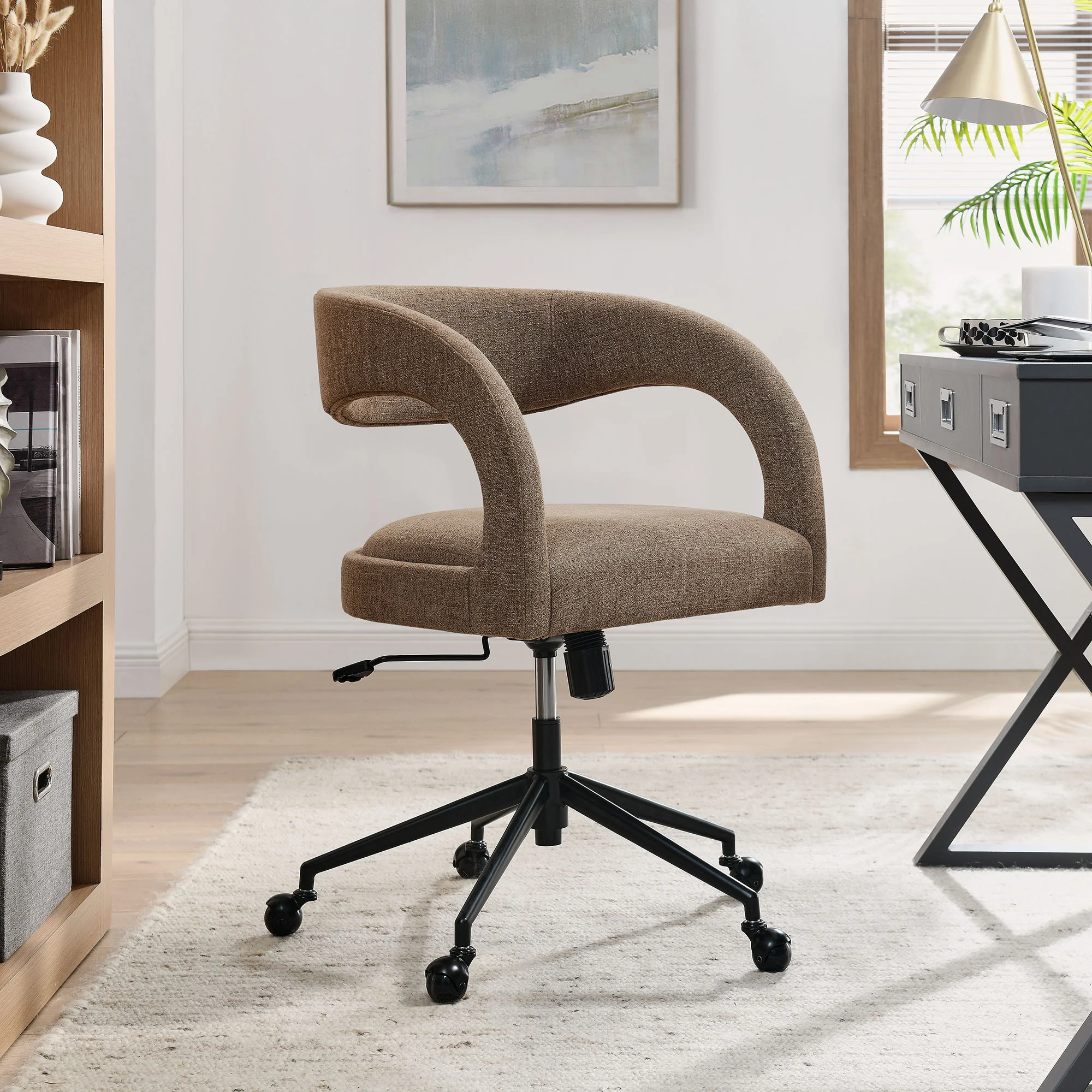 Pinnacle Upholstered Office Chair by Modway - Image 12