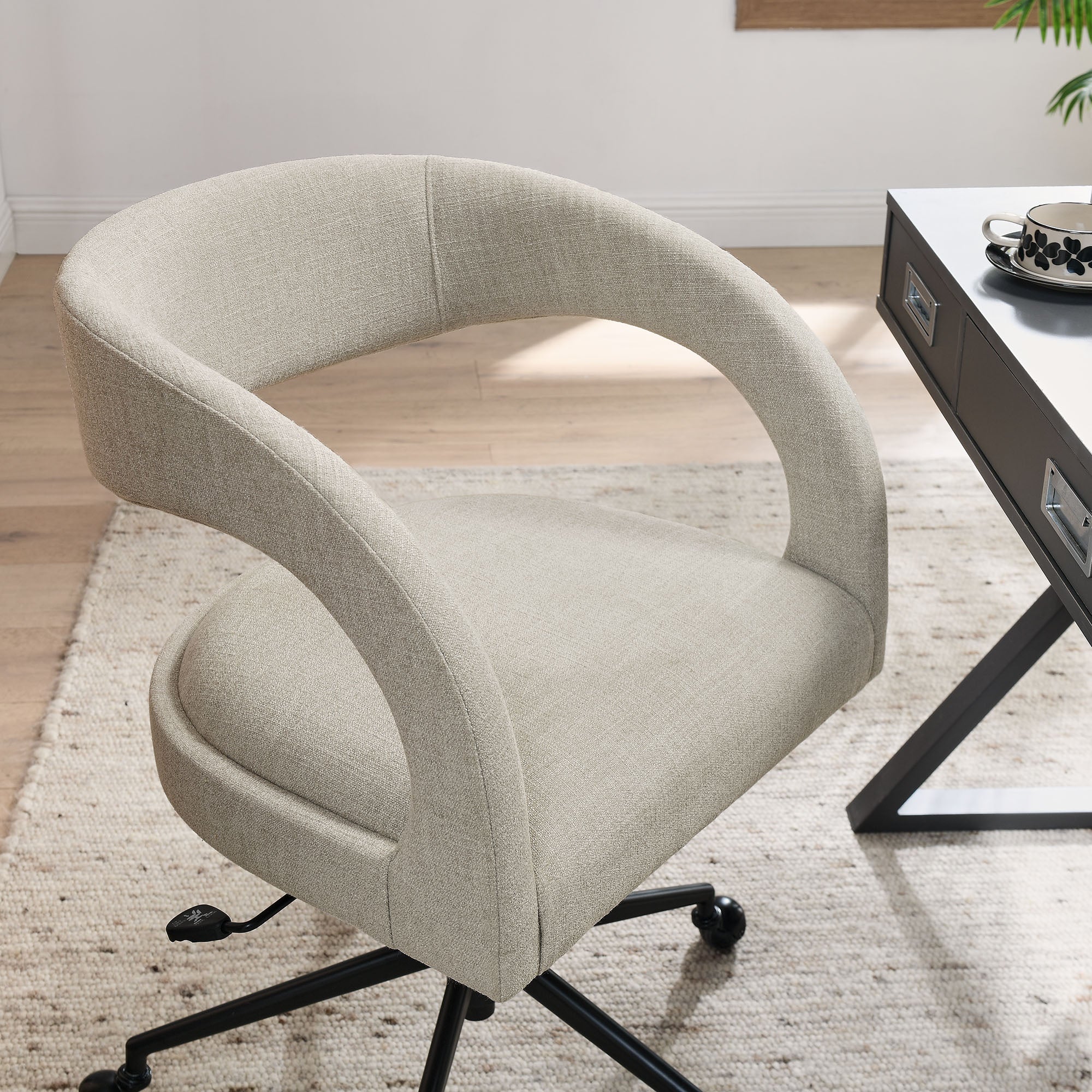 Pinnacle Upholstered Office Chair by Modway - Image 8