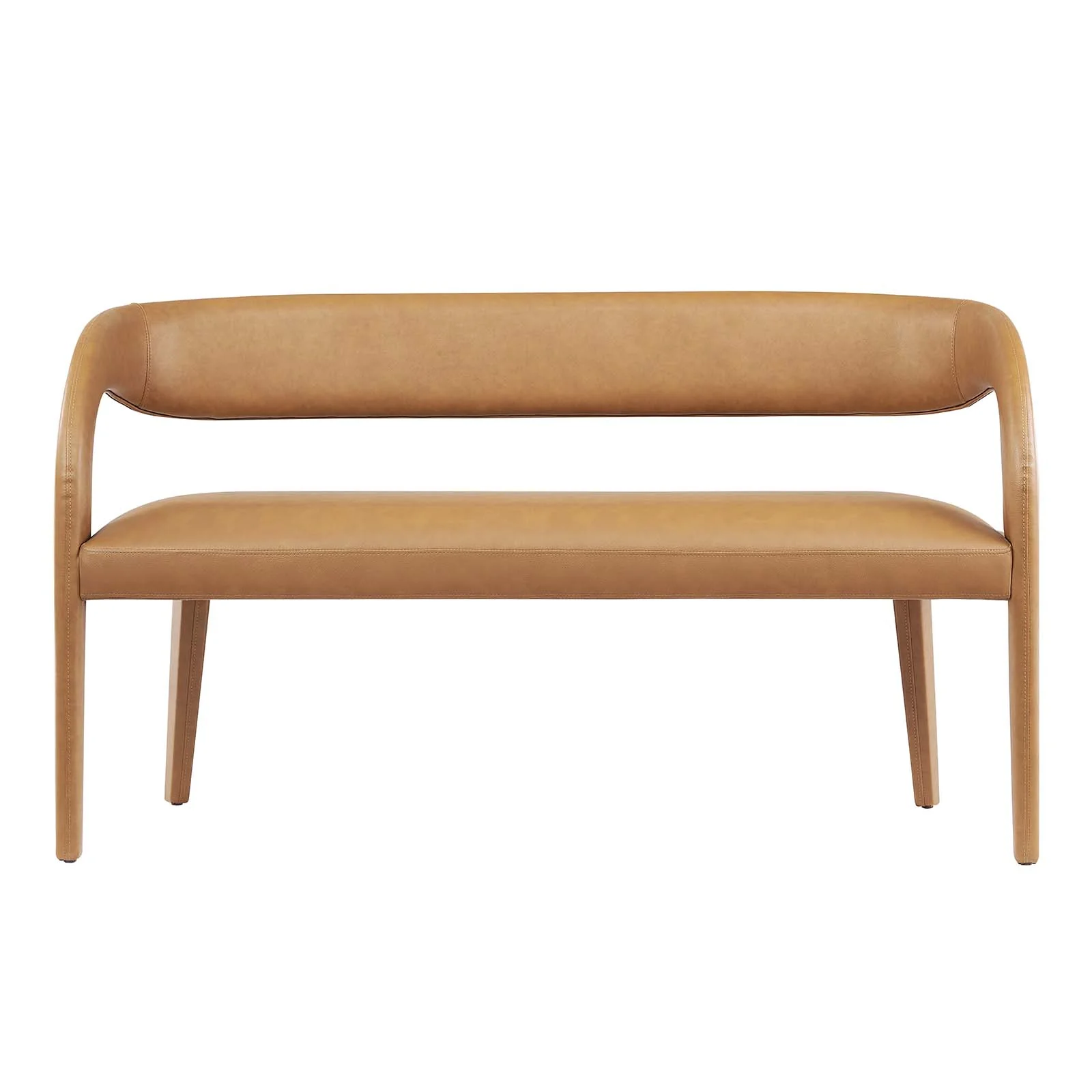 Pinnacle Vegan Leather Accent Bench By Modway - EEI-6570 - Image 12