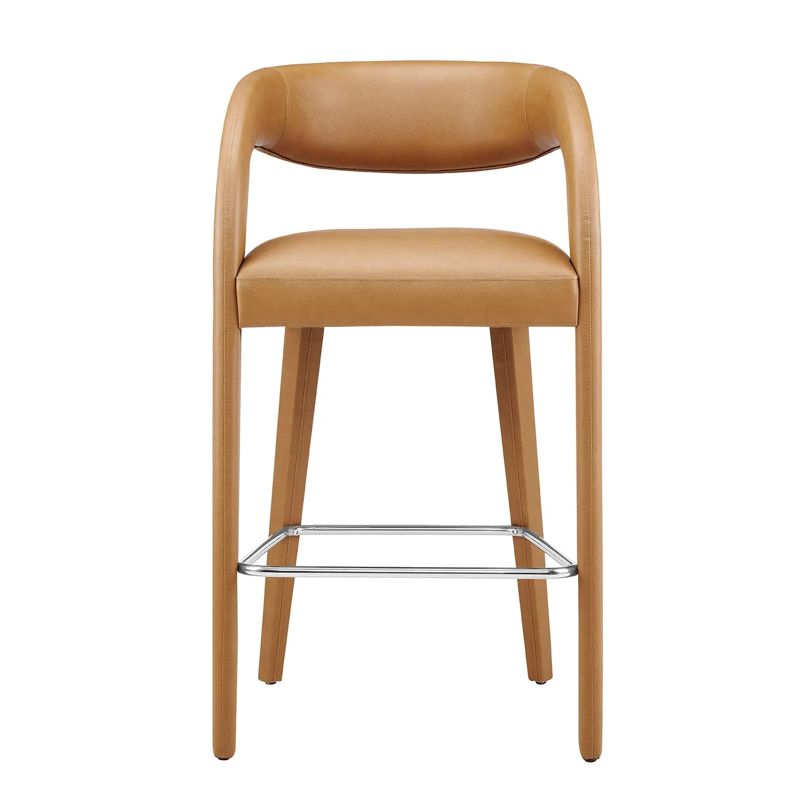 Pinnacle Vegan Leather Bar Stool Set of Two By Modway - EEI-6567 - Image 14