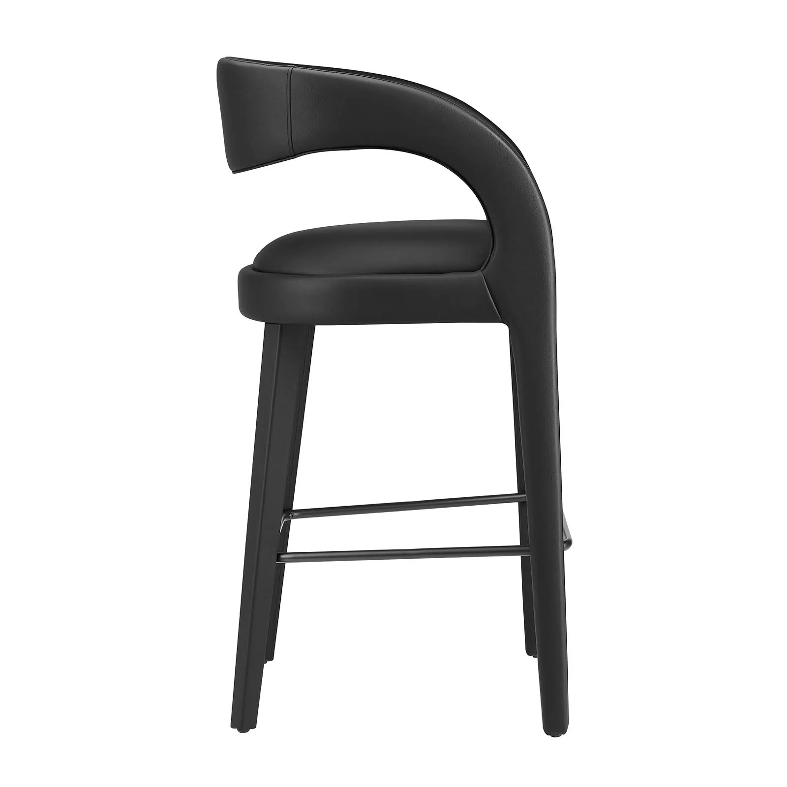 Pinnacle Vegan Leather Bar Stool Set of Two By Modway - EEI-6567 - Image 3