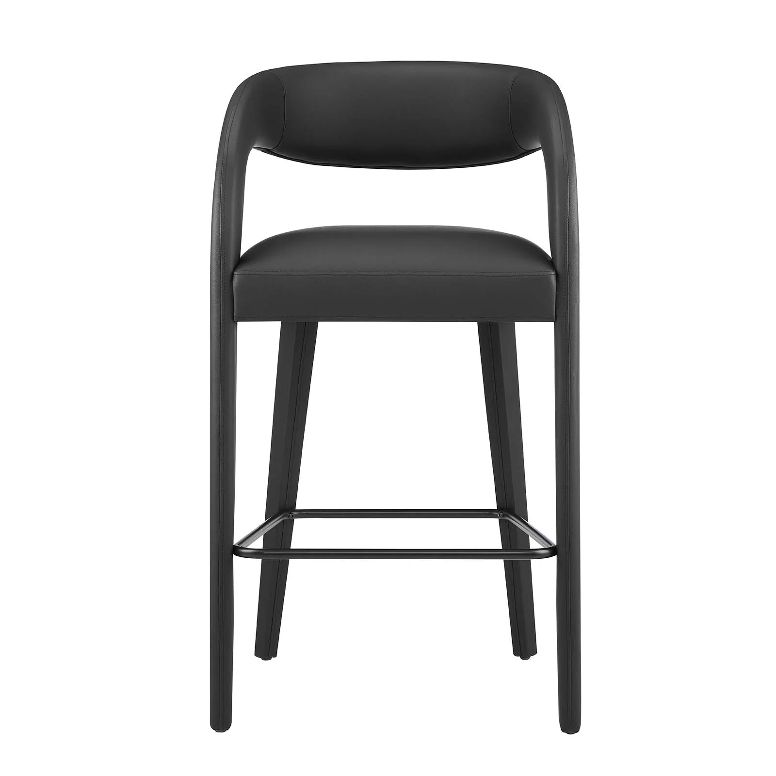Pinnacle Vegan Leather Bar Stool Set of Two By Modway - EEI-6567 - Image 5