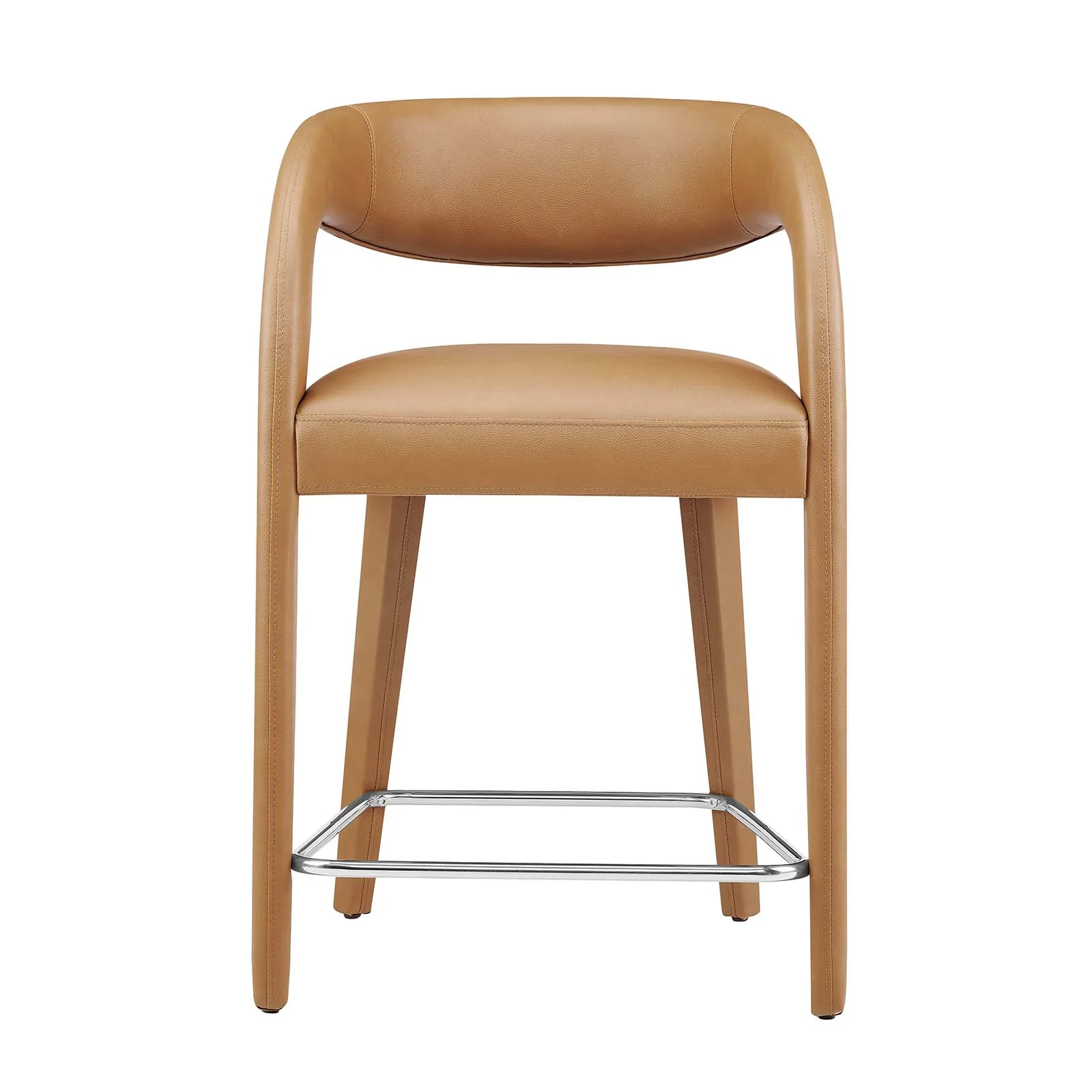 Pinnacle Vegan Leather Counter Stool Set of Two By Modway - EEI-6564 - Image 14