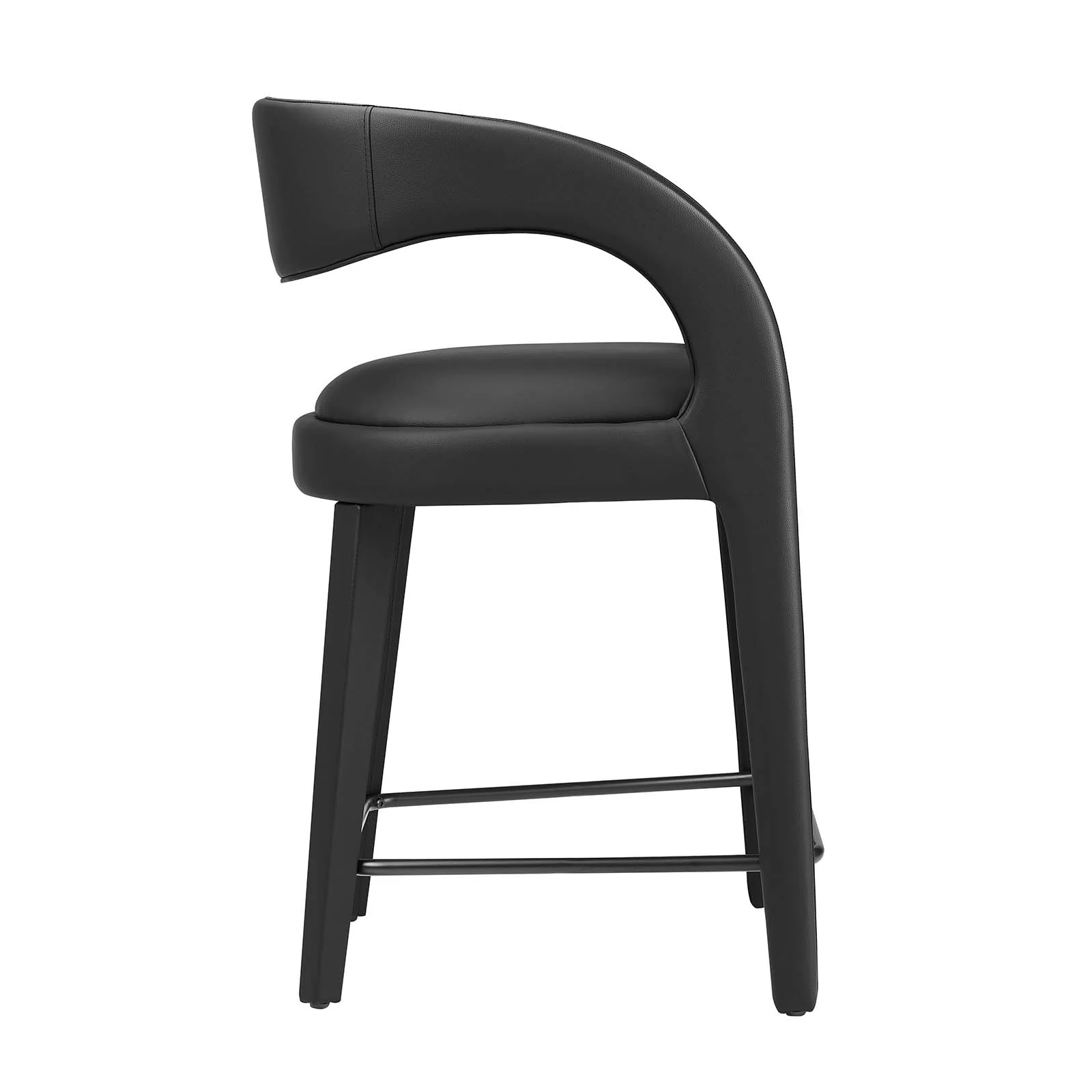 Pinnacle Vegan Leather Counter Stool Set of Two By Modway - EEI-6564 - Image 3