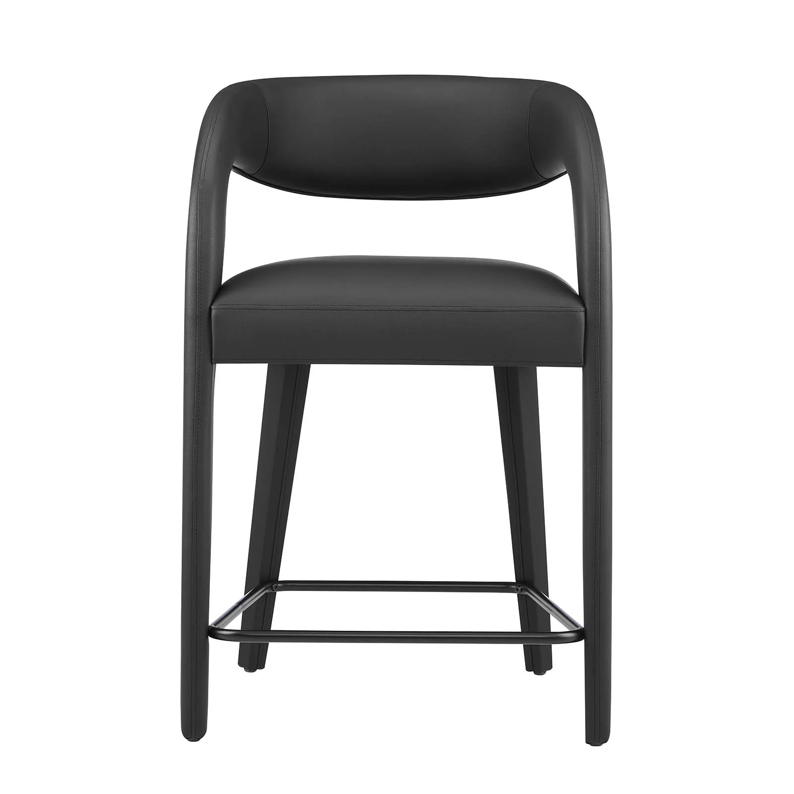 Pinnacle Vegan Leather Counter Stool Set of Two By Modway - EEI-6564 - Image 5