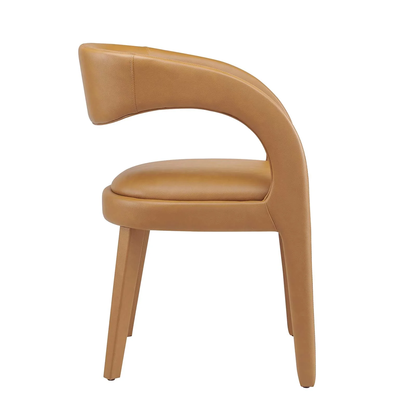 Pinnacle Vegan Leather Dining Chair Set of Two By Modway - EEI-6561 - Image 12