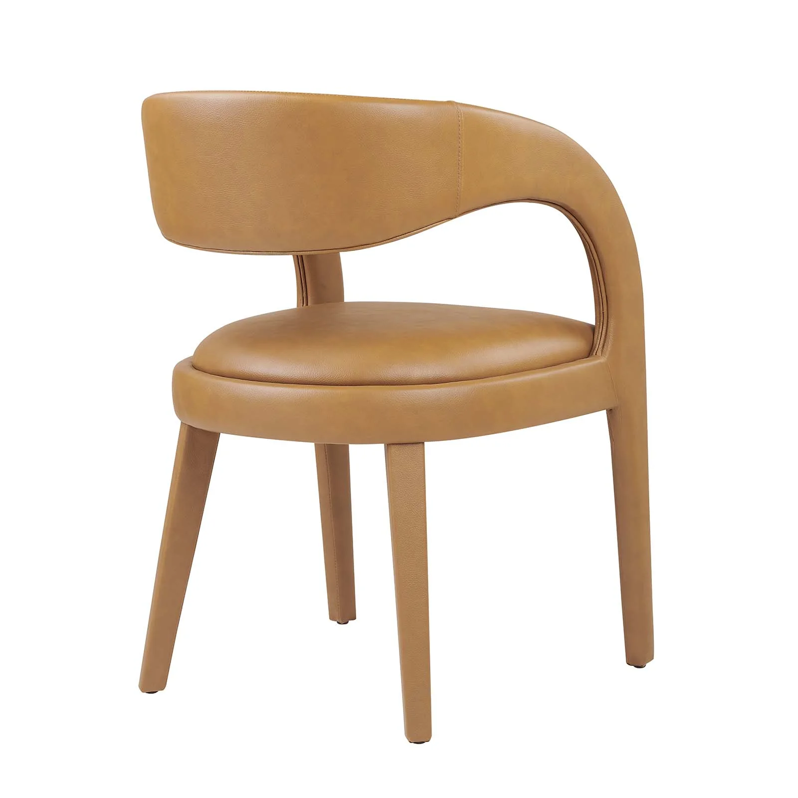 Pinnacle Vegan Leather Dining Chair Set of Two By Modway - EEI-6561 - Image 13