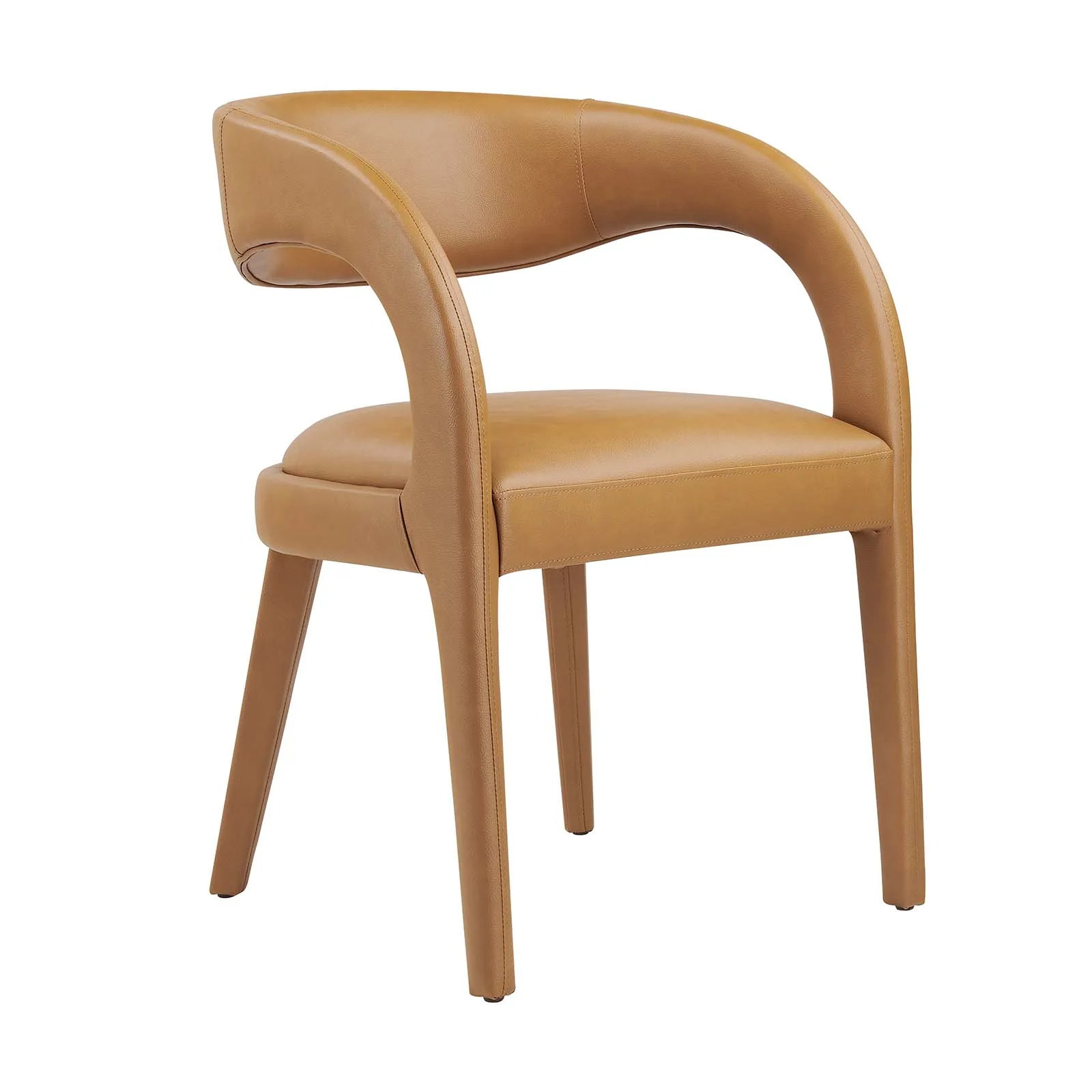 Pinnacle Vegan Leather Dining Chair Set of Two By Modway - EEI-6561 - Image 16