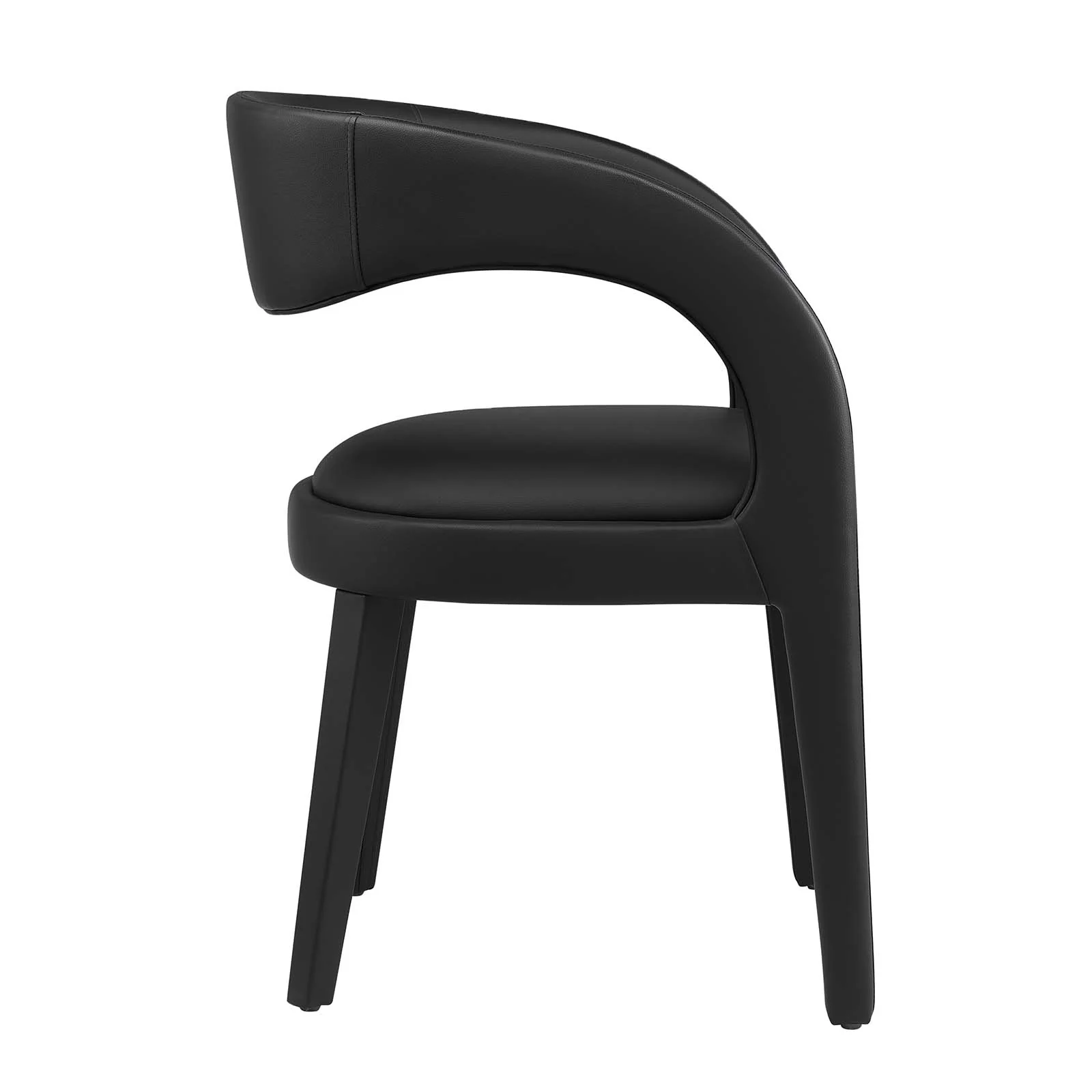 Pinnacle Vegan Leather Dining Chair Set of Two By Modway - EEI-6561 - Image 3