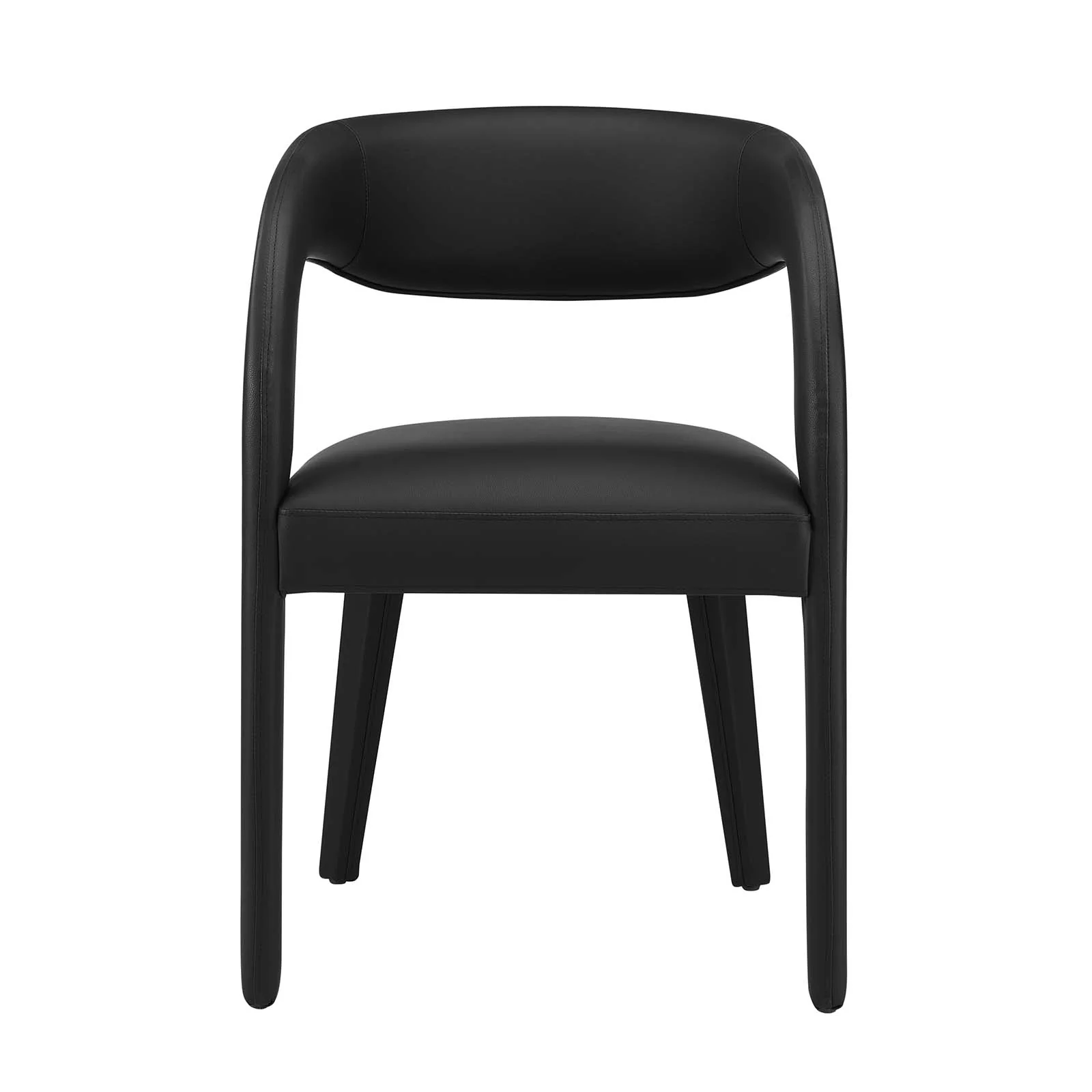Pinnacle Vegan Leather Dining Chair Set of Two By Modway - EEI-6561 - Image 5