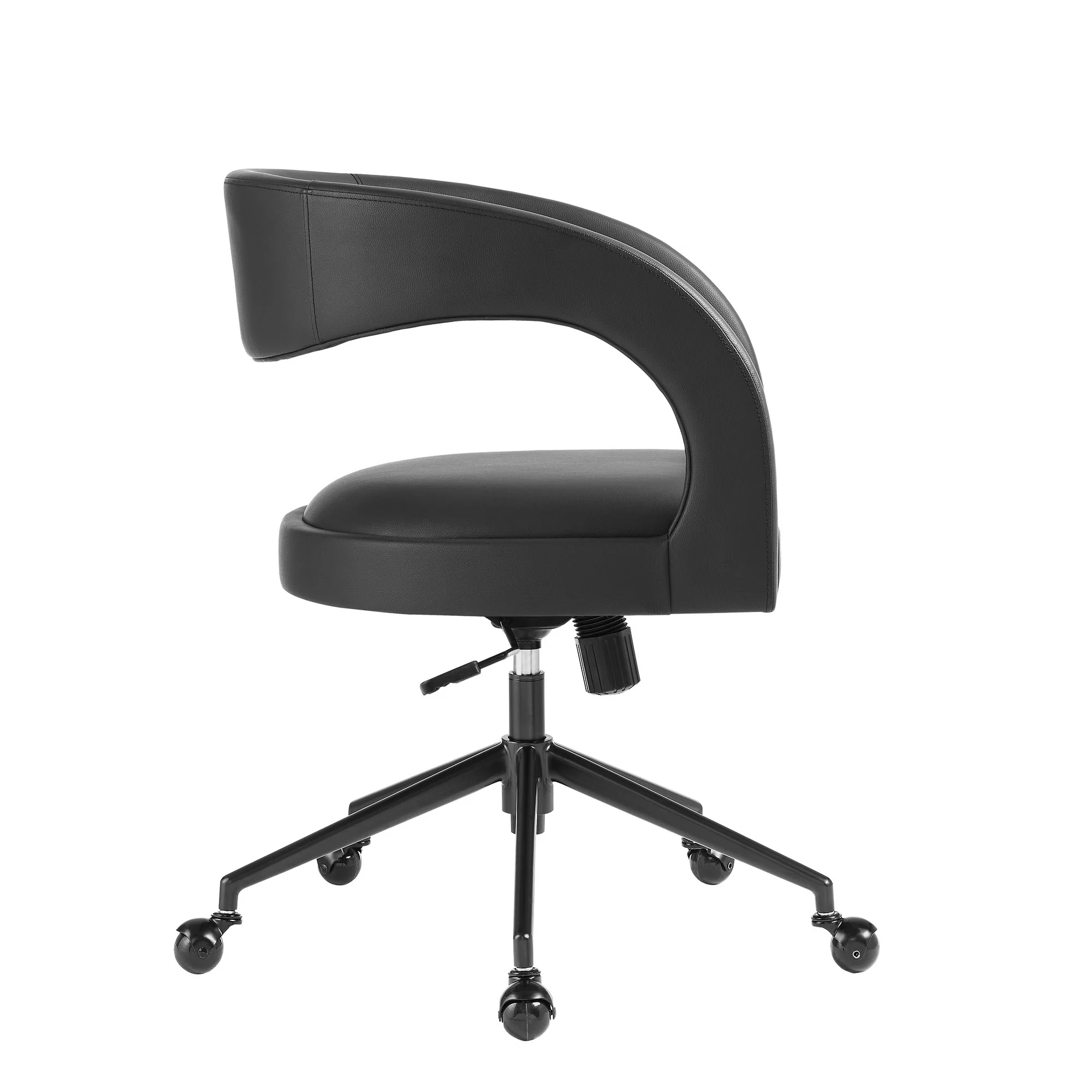 Pinnacle Vegan Leather Office Chair by Modway - Image 3