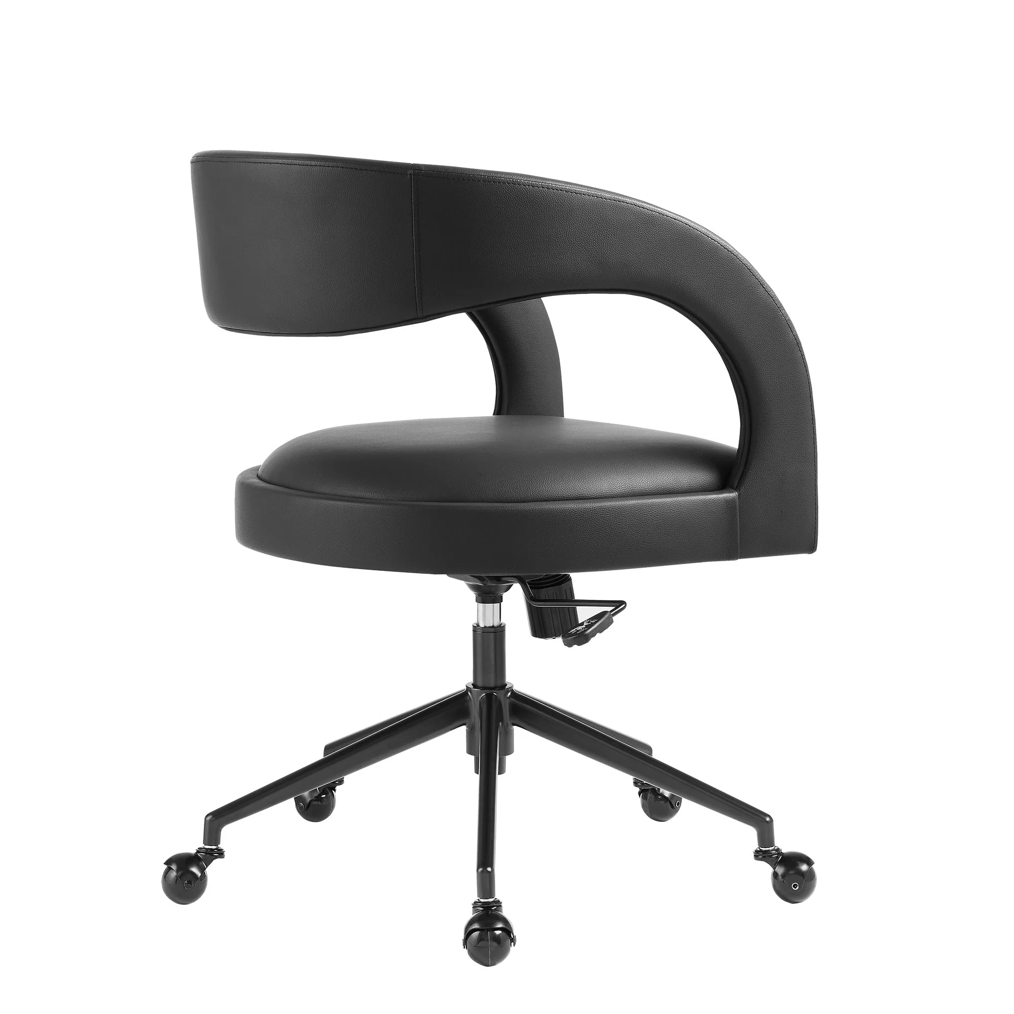 Pinnacle Vegan Leather Office Chair by Modway - Image 4