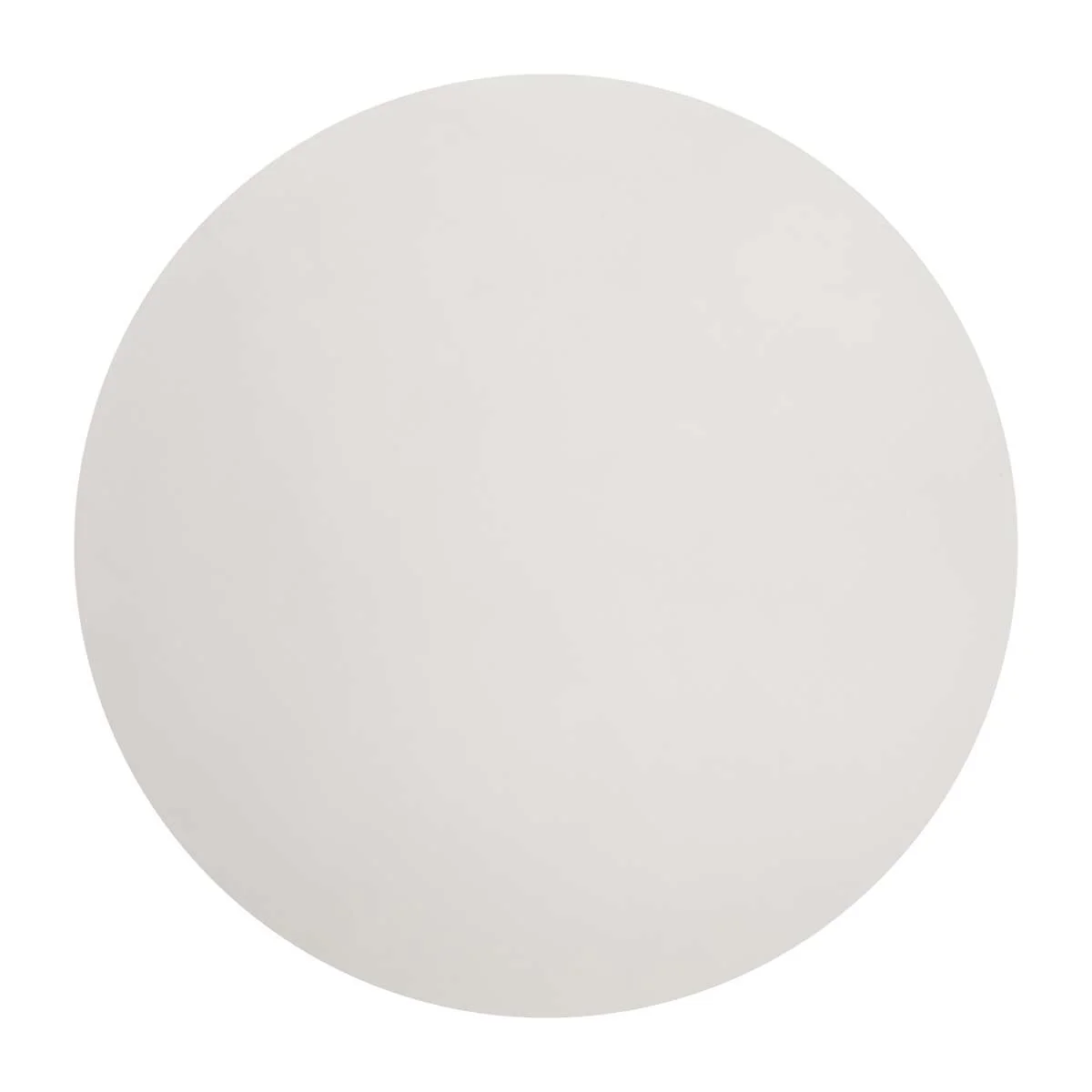 Pinni White Concrete Round Dining Table with Bronze Painted Accent By Armen Living - Image 6