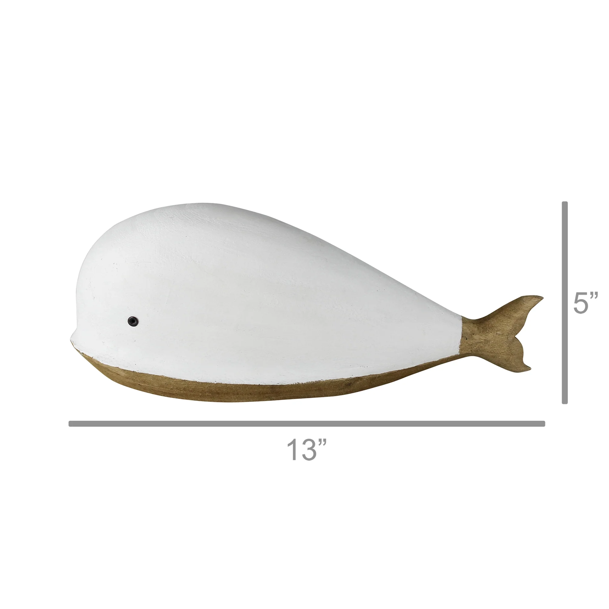 Pintail Whale, Wood - Large By HomArt - Image 3