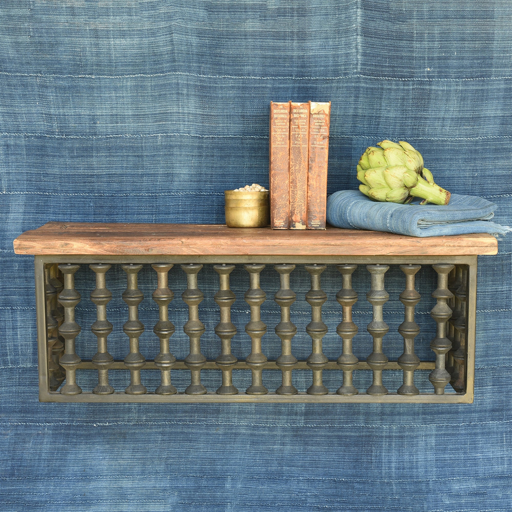 Piper Spool Shelf By HomArt - Image 2