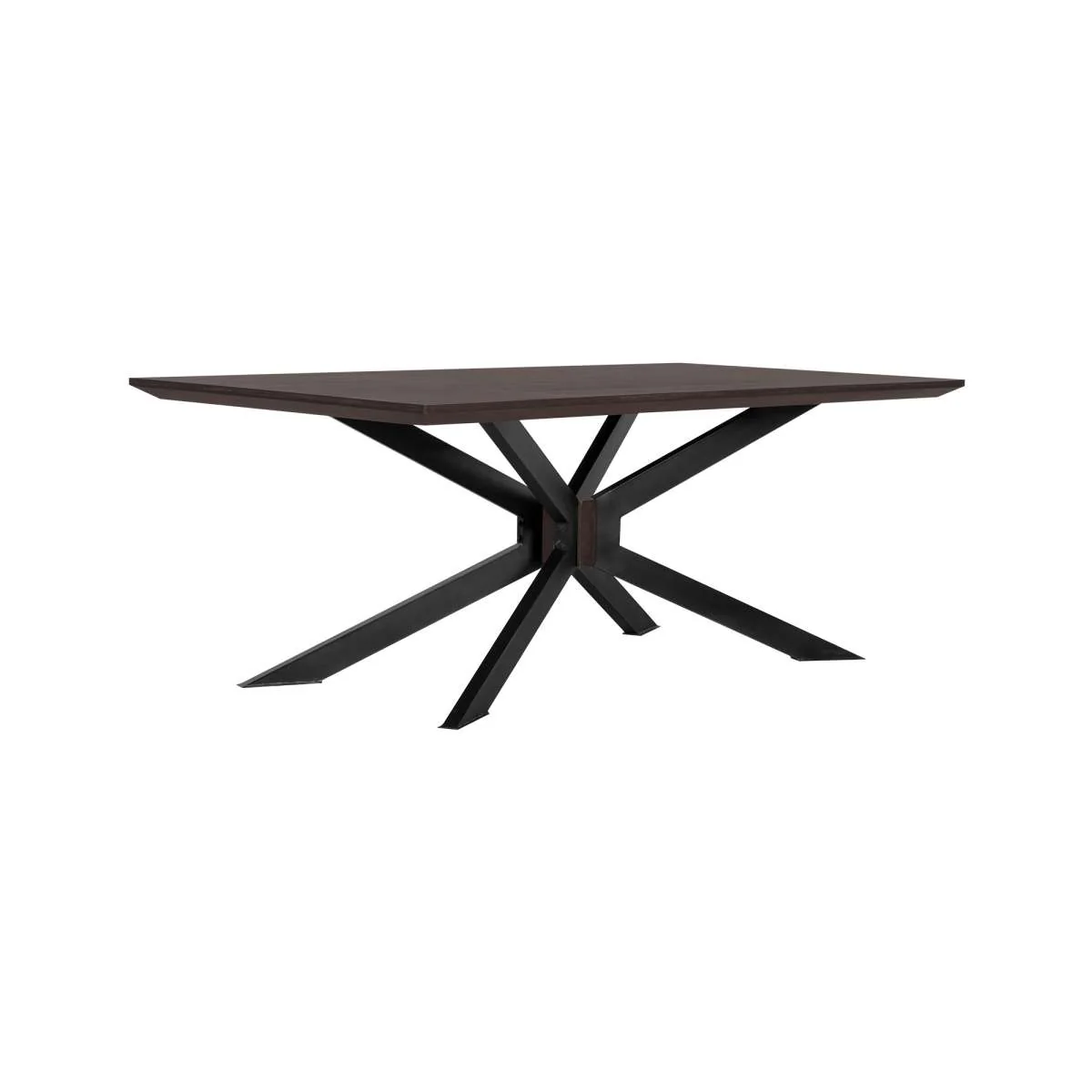 Pirate Acacia Modern Dining Table By Armen Living - Image 2
