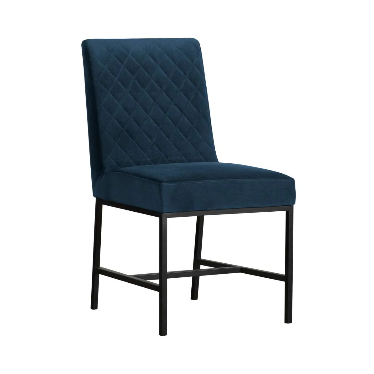 Pirate and Blue Napoli 5 Piece Modern Dining Set By Armen Living - Image 4