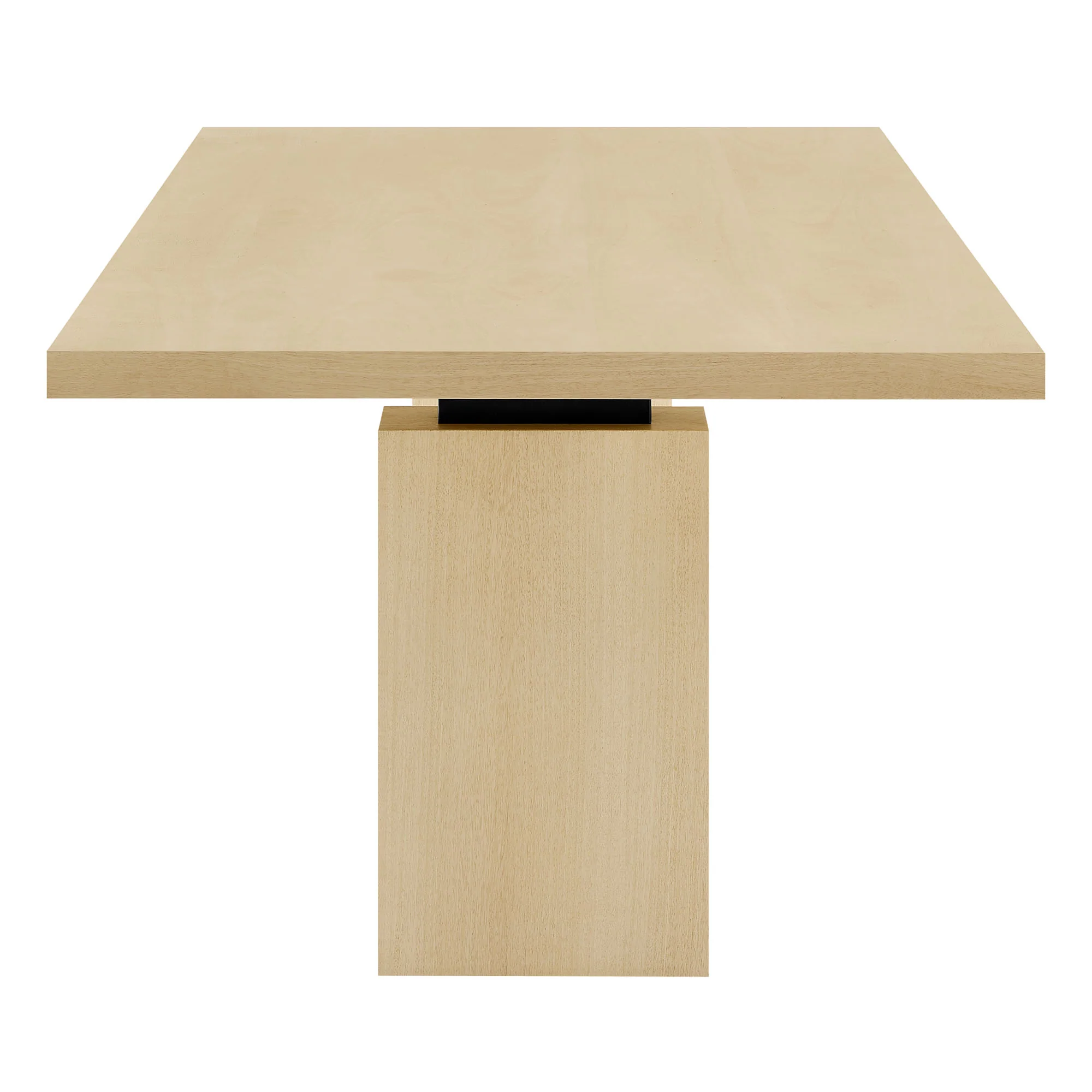 Piston 82" Rectangular Wood Dining Table by Modway - Image 3
