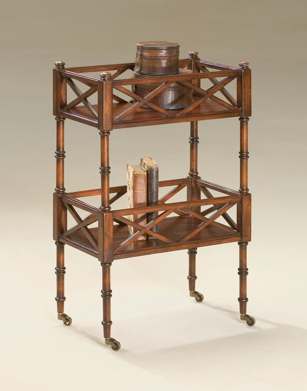 Plantation Cherry Mobile Server By Homeroots - Image 3