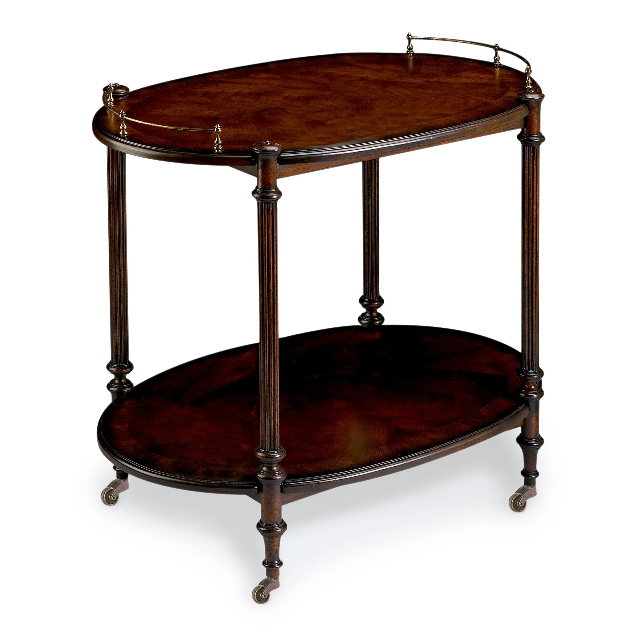 Plantation Cherry Tea Server By Homeroots - Image 4