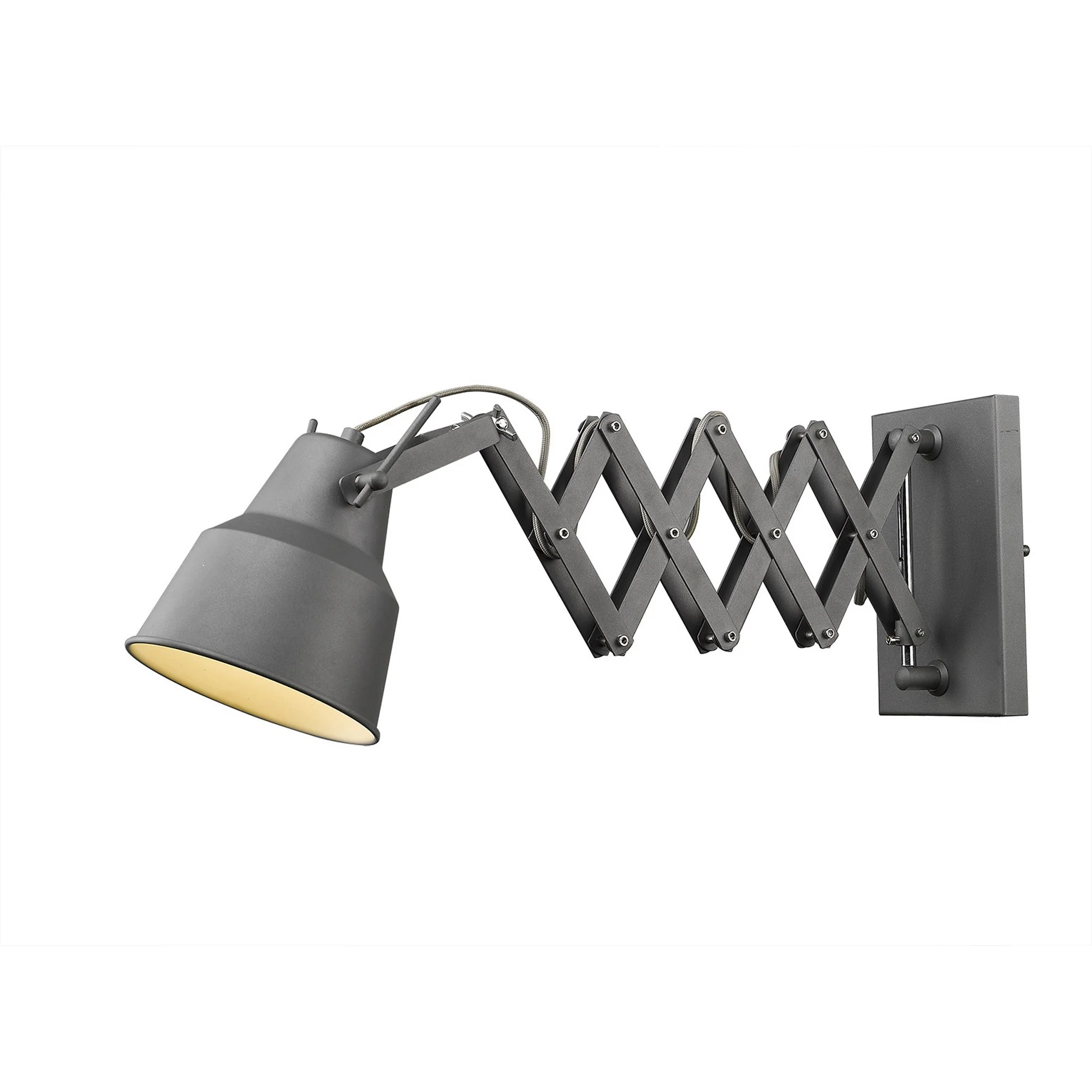 Plexus 1-Light Gray Sconce By Homeroots - 398794 - Image 3