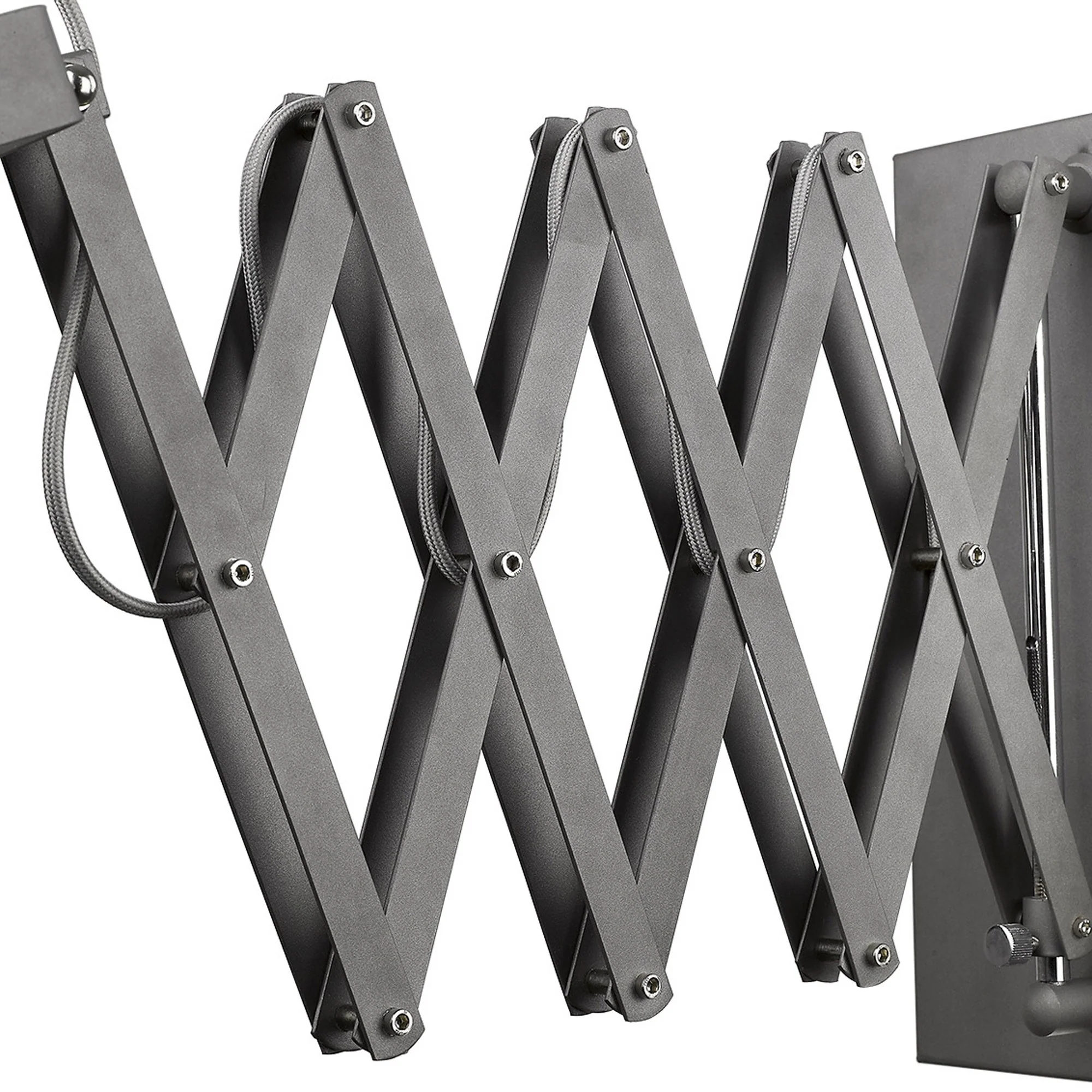 Plexus 1-Light Gray Sconce By Homeroots - 398795 - Image 4